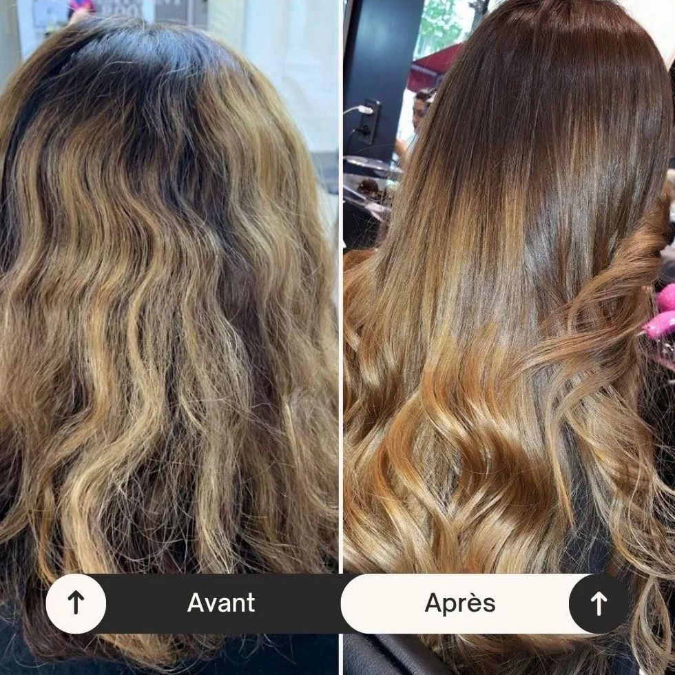 Kit Lissage Brésilien Keratin Caviar Soin lissant à la kératine 2 x 500 ml