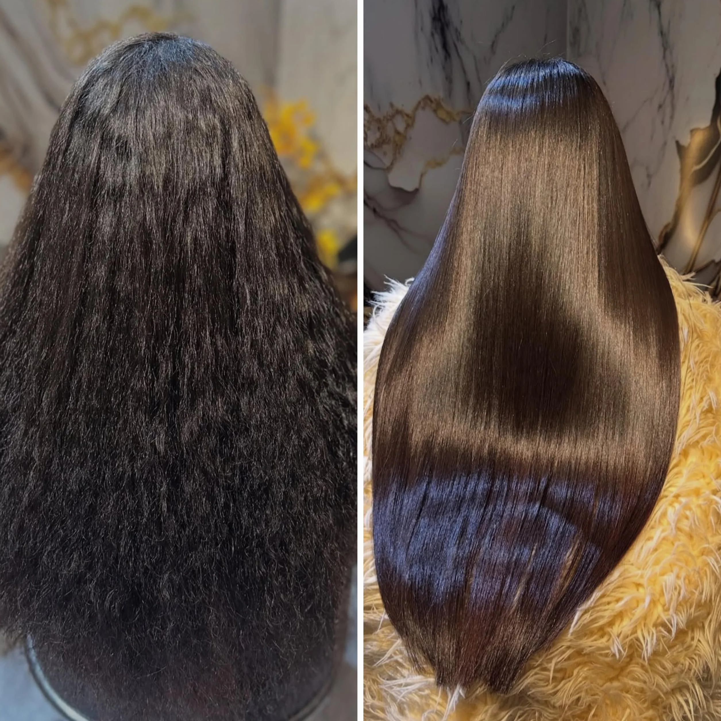 Lissage Premium 3 en 1 Professionnel Sans Formol 1L - Tanin, Kératine, Beurre de Murumuru & Huile de Macadamia