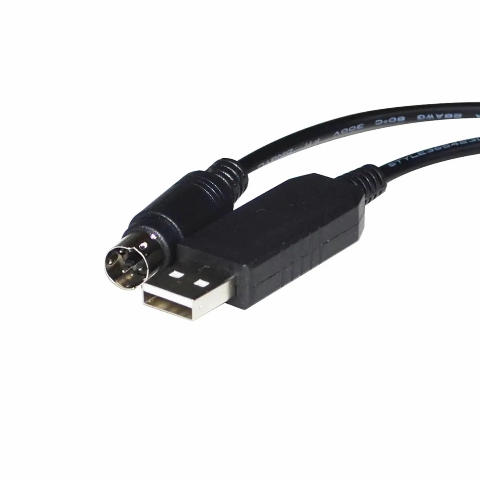 ADAPTATEUR USB VERS 4 CANAUX MINI DIN 4 BROCHES RS232 CÂBLE DE COMMUNICATION SÉRIE(1.8m,USB-MINI DIN)