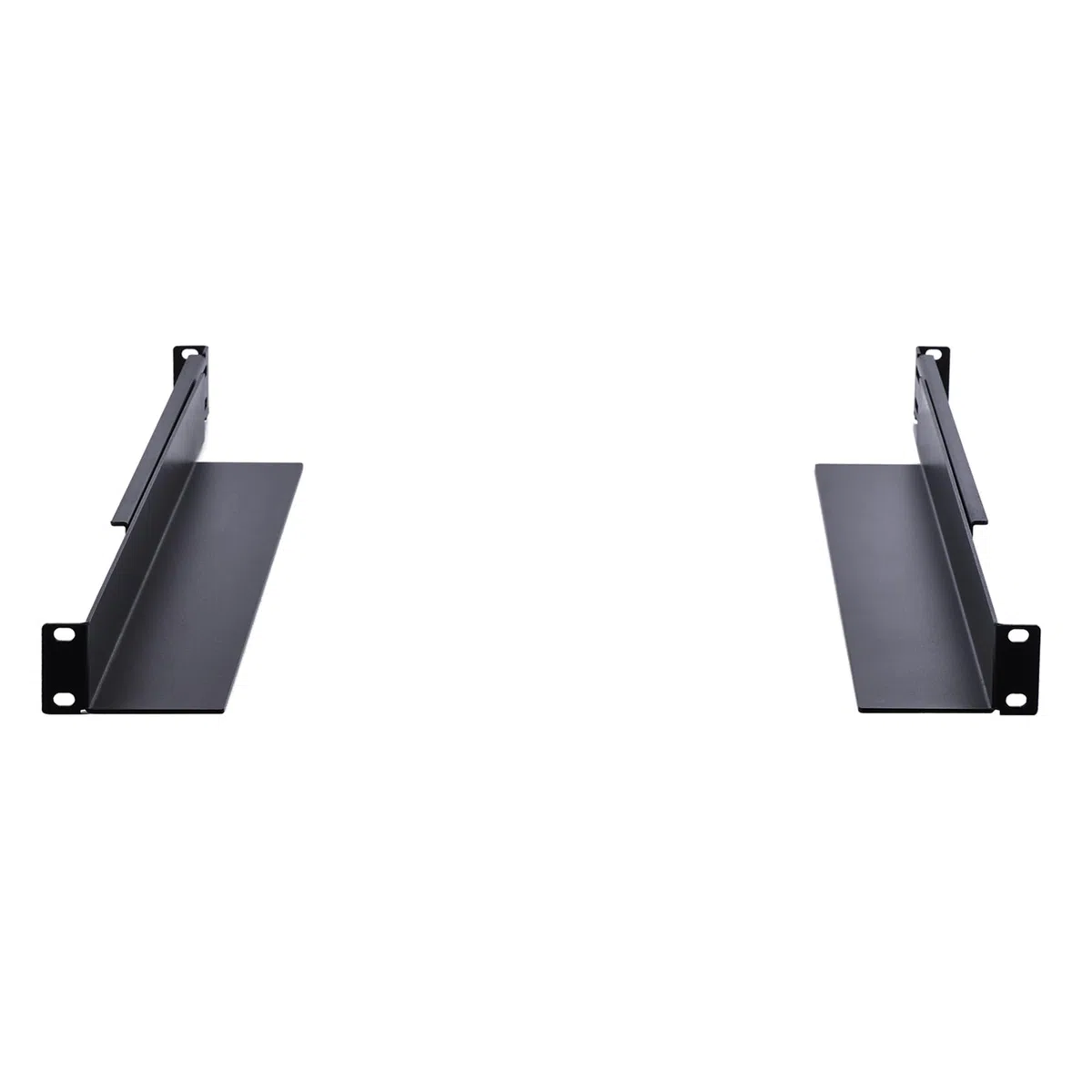RackPath Rail de rack de serveur à 4 montants 1U, profondeur réglable de 50 à 81 cm, capacité de 50 kg