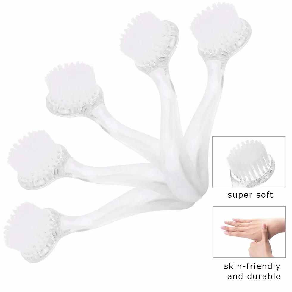 Pinceau léger en poudre pour ongles 5pcs professionnel manucure