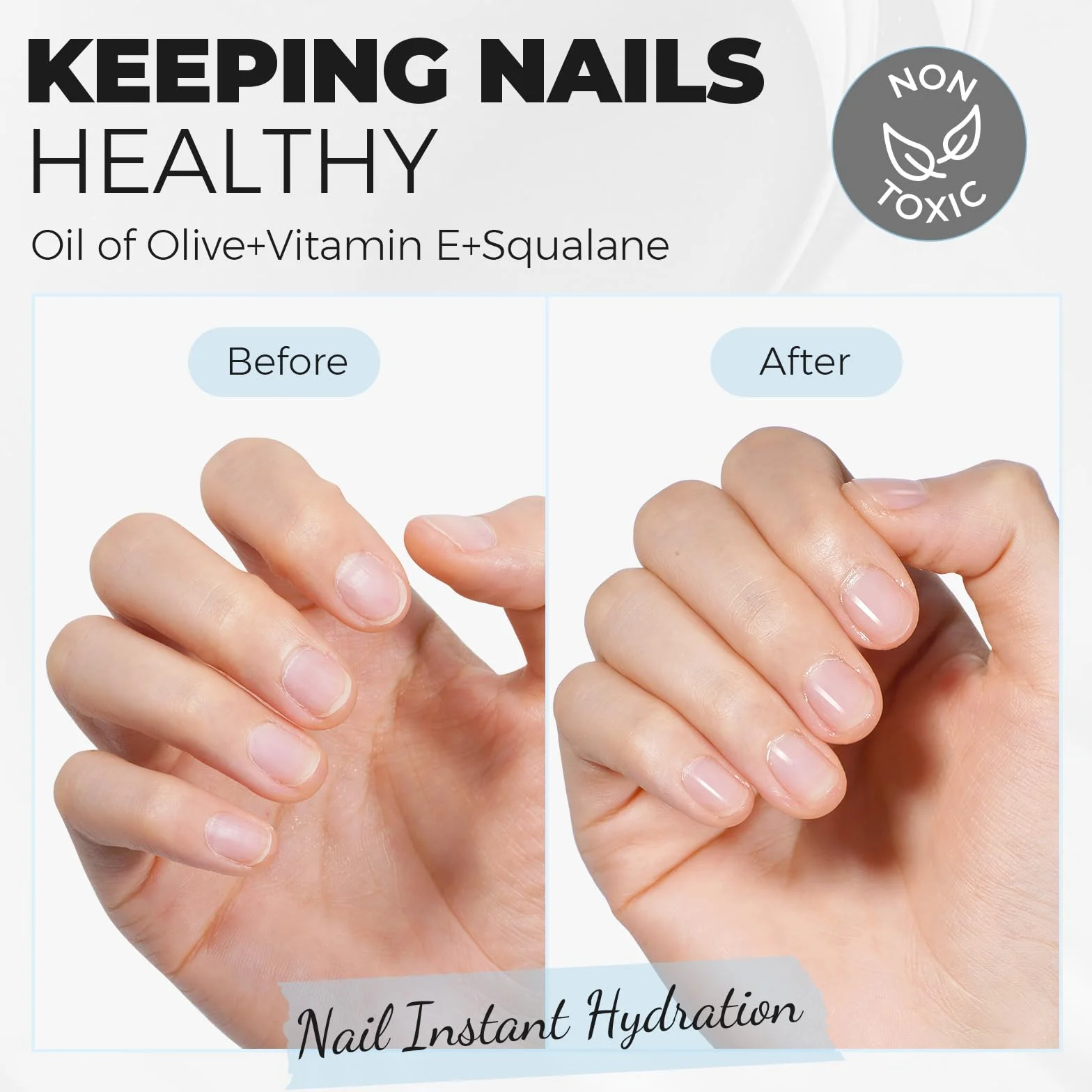 TOMICCA Huile Cuticules Ongles 15ml Nagelöl Pflege pour Nägel & Nagelhaut Bio-Ölen Vitamine E Ongles Fins Geißblatt