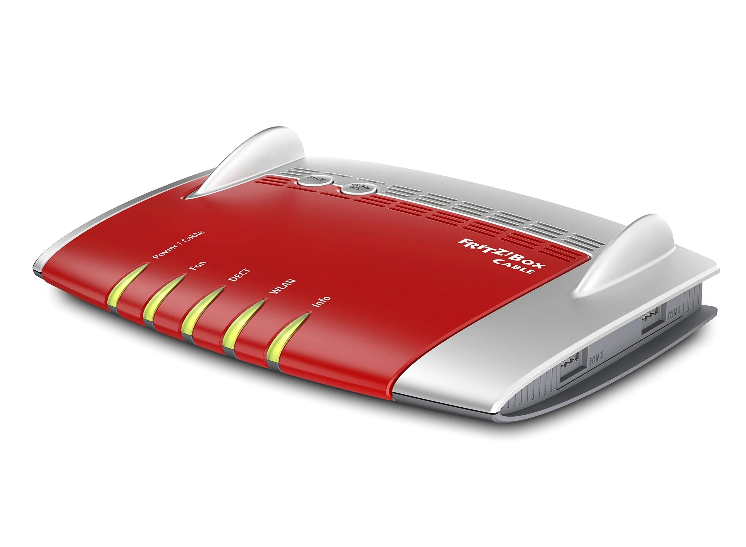 AVM FRITZ!Box 6490 Câble WLAN AC + N Router (DOCSIS-3.0 pour connexion filaire, jusqu'à 5 GHz (Reconditionné)