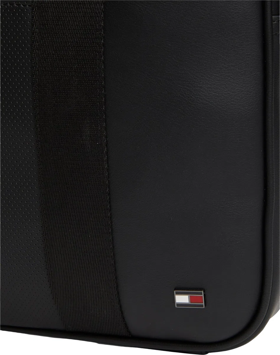 Tommy Hilfiger Men Th Foundation AM0AM14727 Sac d'ordinateur Noir Taille unique