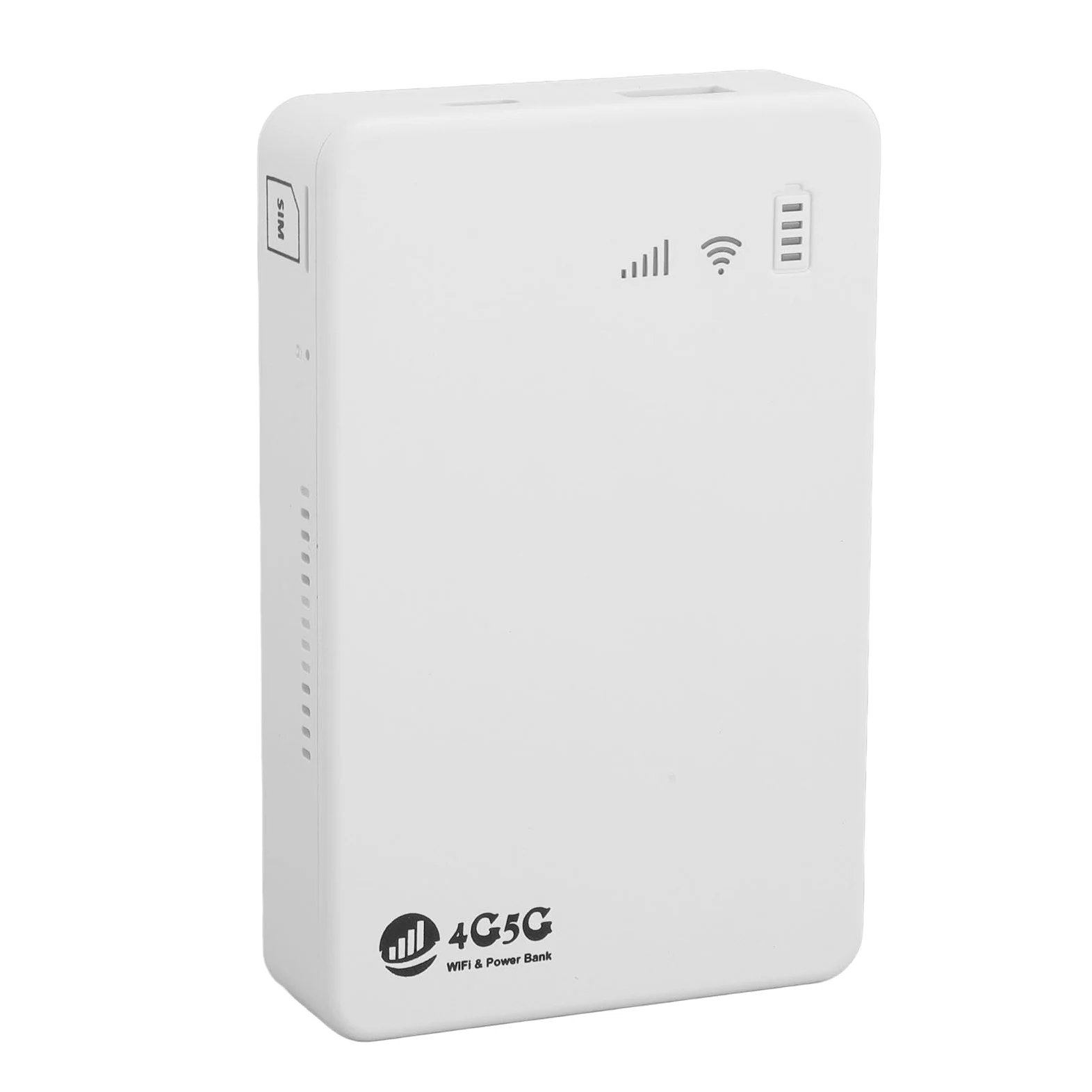Routeur 4G LTE et WiFi Portable - Vitesse jusqu'à 1200 Mbps, Point d'Accès Mobile avec Emplacement SIM, Idéal pour Voyage et Déplacements Professionnels