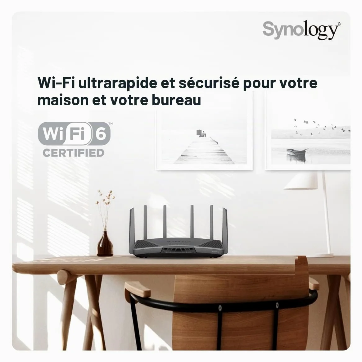 Router Synology RT6600AX Noir