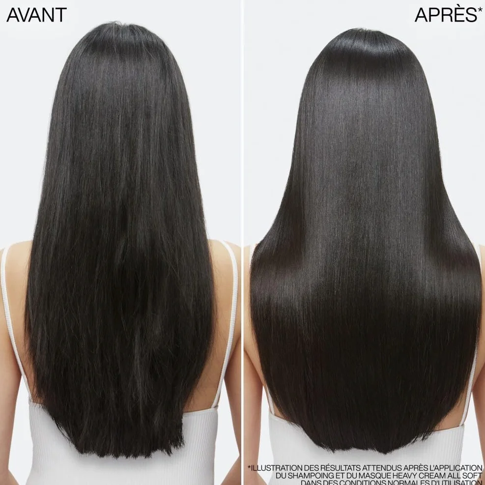 REDKEN Leave In All Soft Soin Thermoprotecteur Sans Rinçage Hydrate Retient l'Humidité 72h Cheveux Secs 150 ml