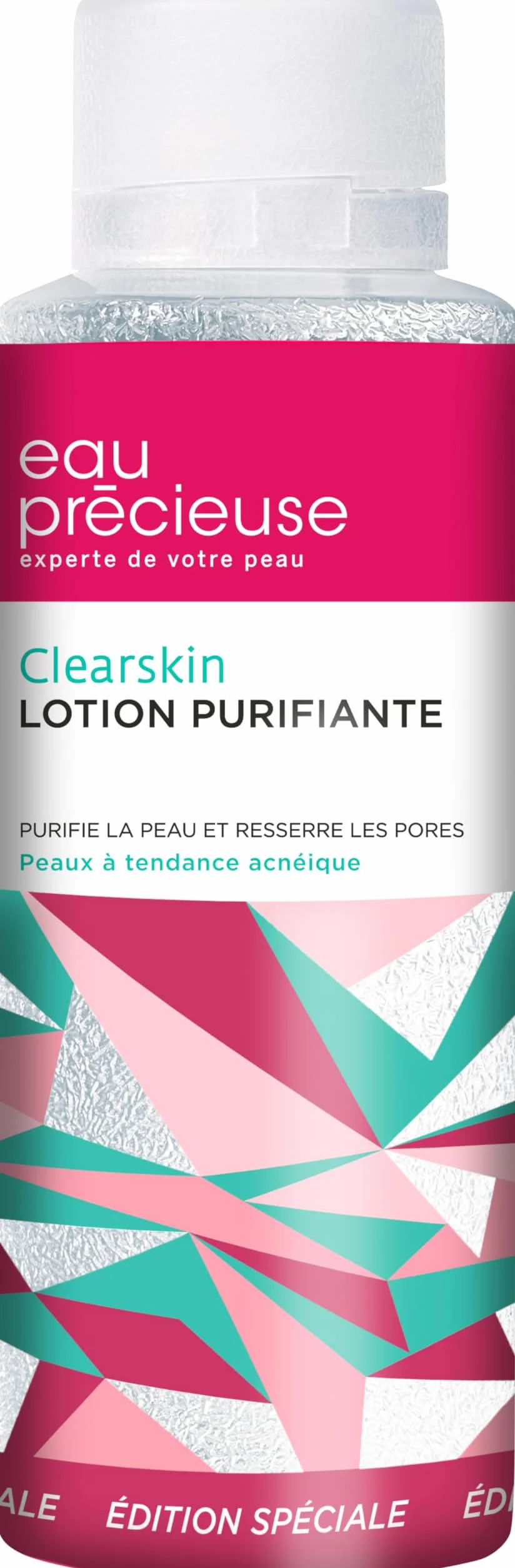 Eau Précieuse Lotion Purifiante Clearskin Edition Spéciale 375 mL Triple Action Peaux Acnéiques