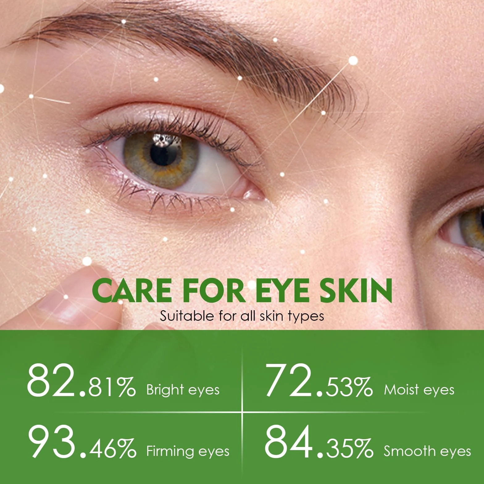 Patchs Yeux Anti Cernes à L’Aloe Vera Et Collagène, Soin Hydratant Réduire Rides Poches Fatigue