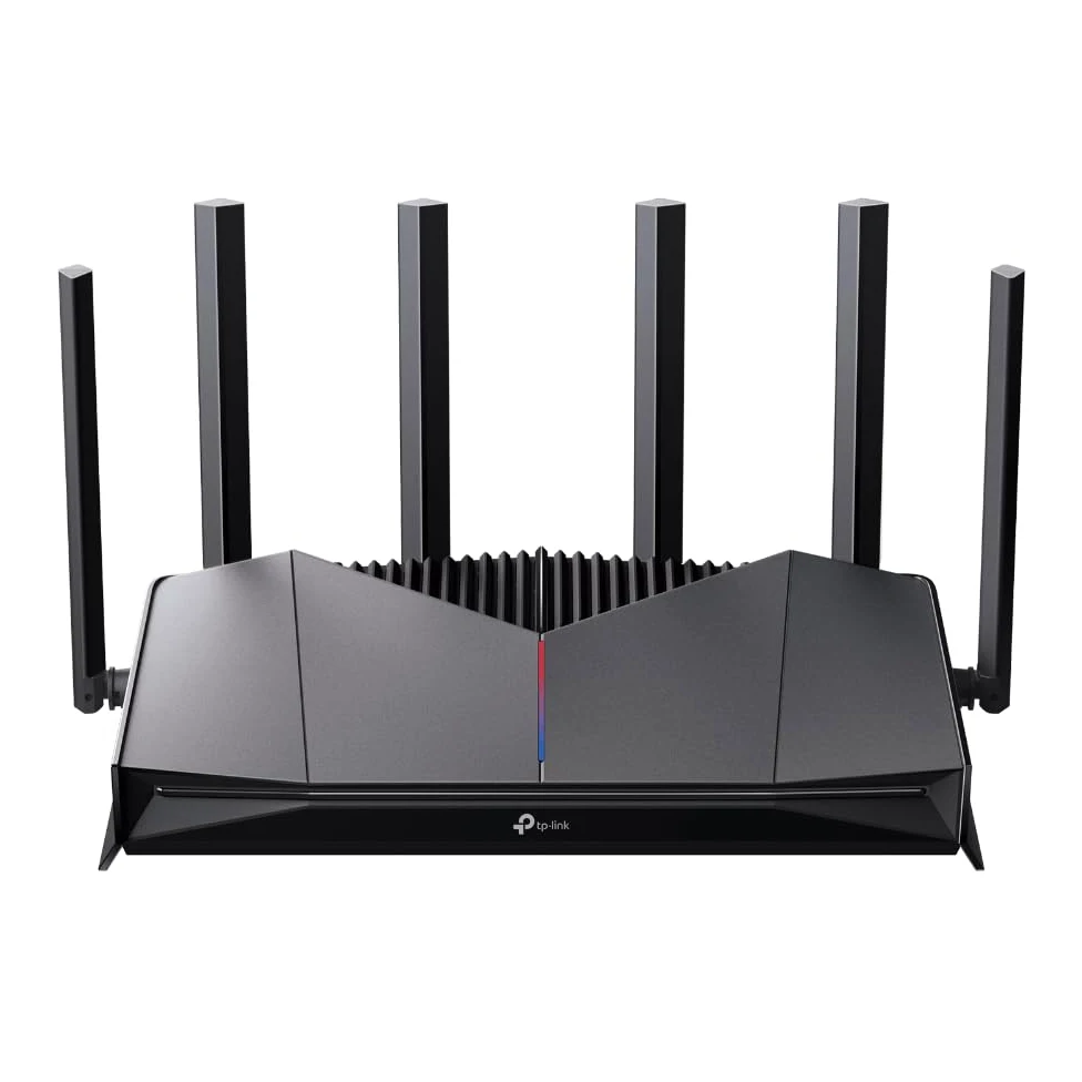 TP-Link Archer GE400 BE6500 Routeur de jeu Wi-Fi 7 double bande | Vitesse de 6,5 Gbit/s | 2 × 2,5 G WAN LAN + 3 × LAN 1G | USB 3.0 | 6 antennes | Panneau de jeu RVB | Compatible avec Alexa et Google