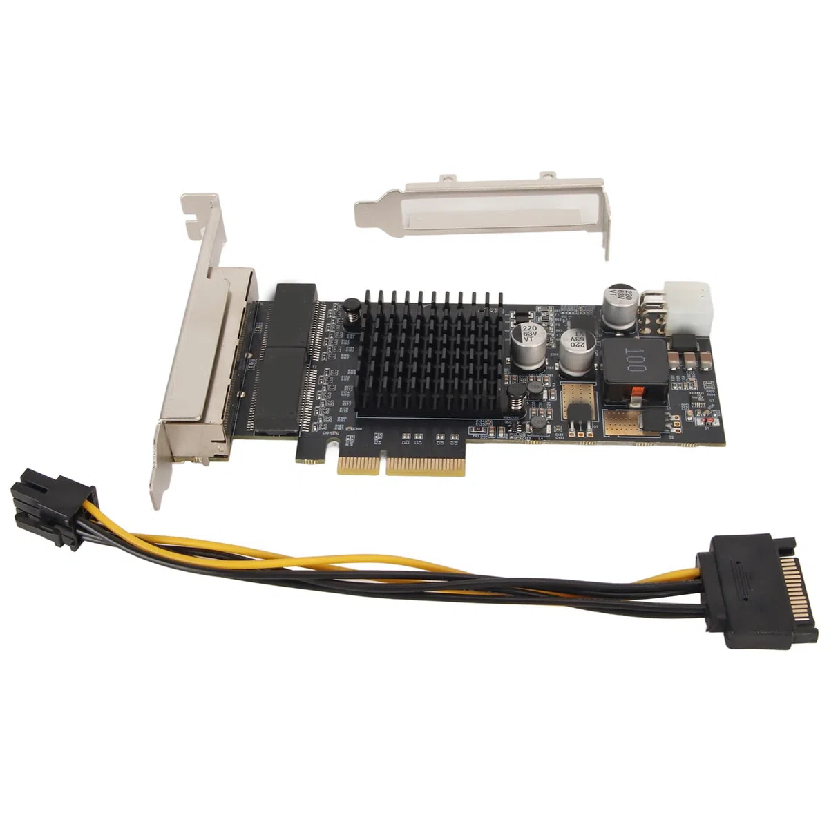 Carte Réseau 1000Mbps 4 Ports Haute Vitesse pour 350 PCI