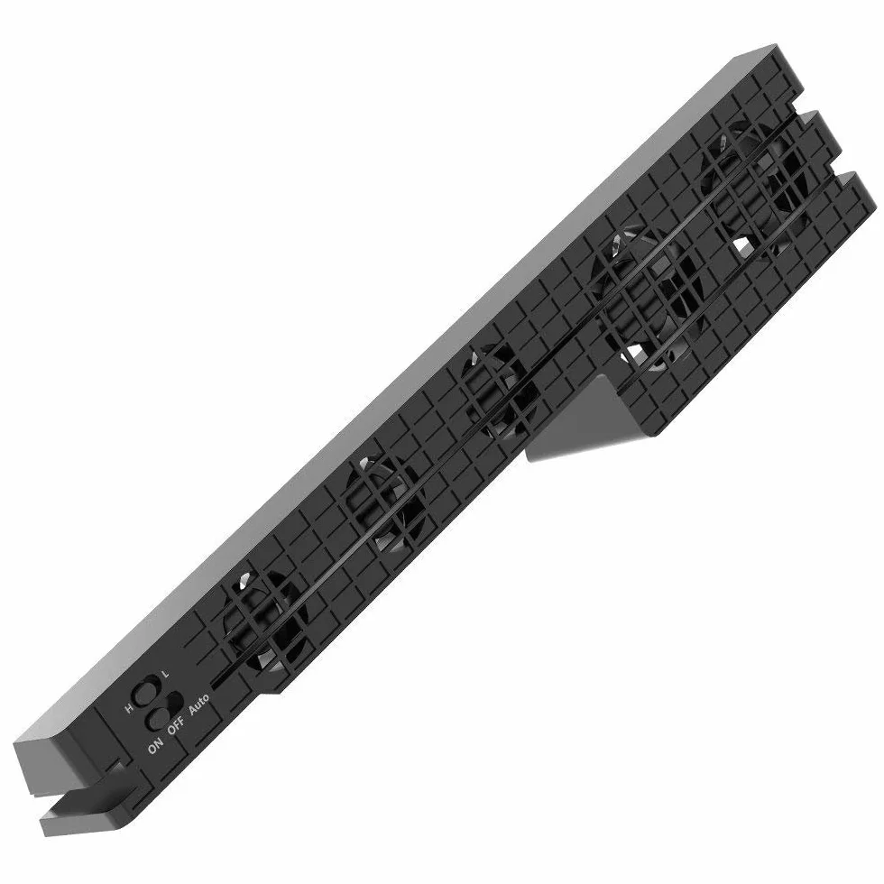 DollaTek Ventilateur USB Refroidissement 5 Températures pour PS4 Pro Noir