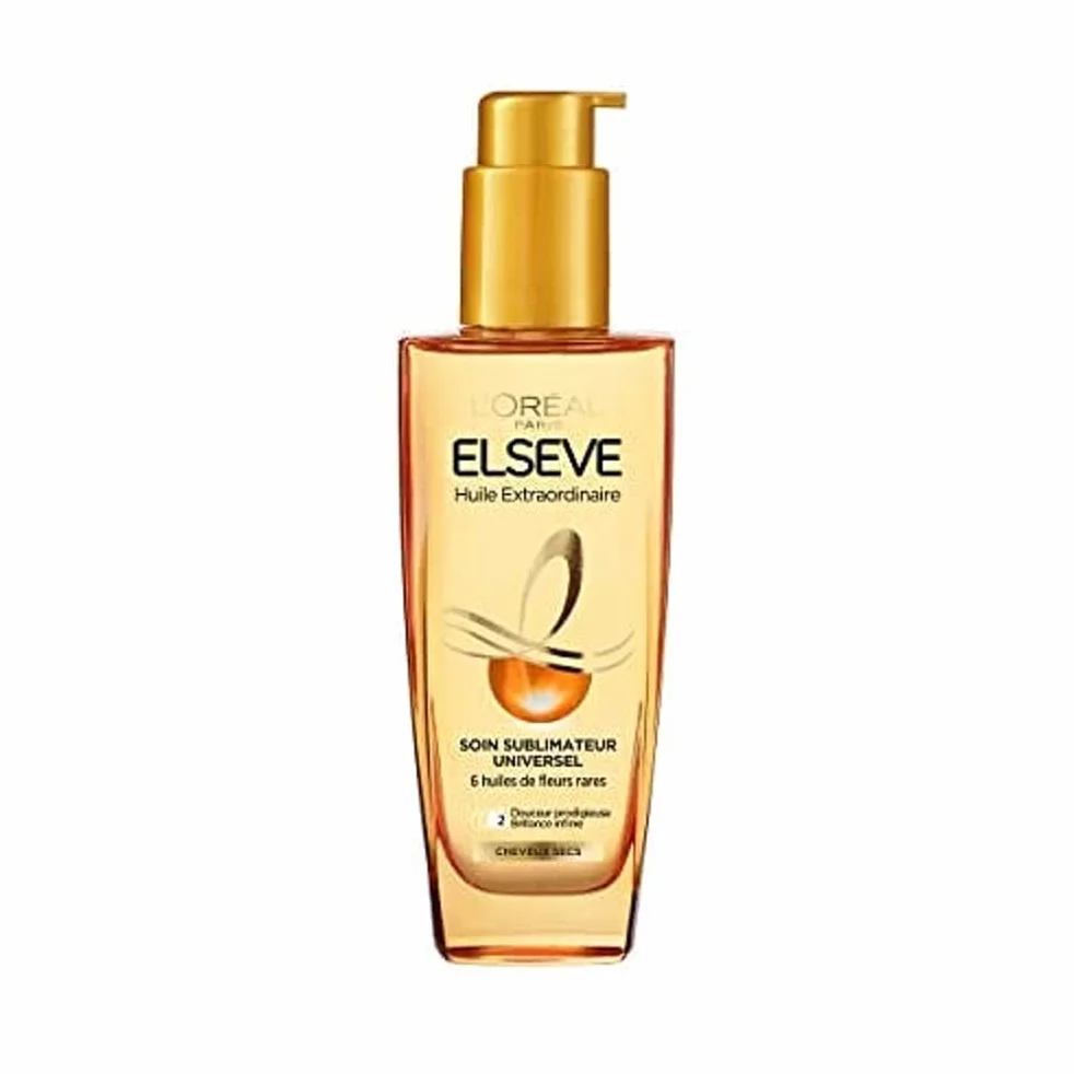 L'Oréal Paris Elseve Huile Extraordinaire Soin Sublimateur Universel Nourrissant Multi-Usages Sans Rinçage 100 ml