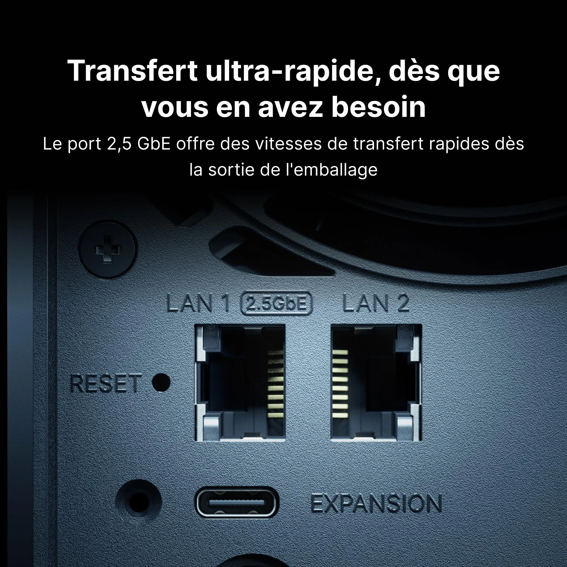 Synology DS725+ NAS 2 Baies 2.5GbE Extensible 7 Baies