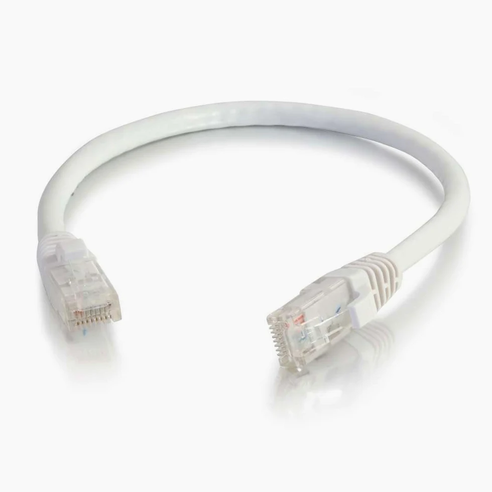 Cables To Go Câble de raccordement sans accroc Cat 6 550 MHz Blanc 15 m