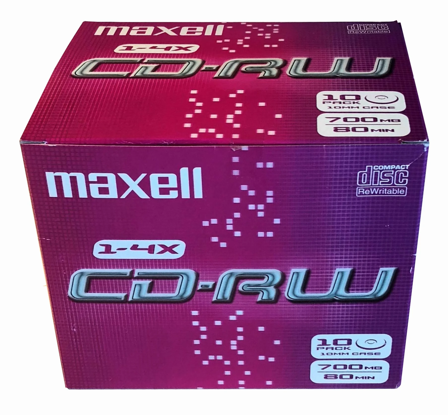 Maxell CD-RW 80 Pack 10
