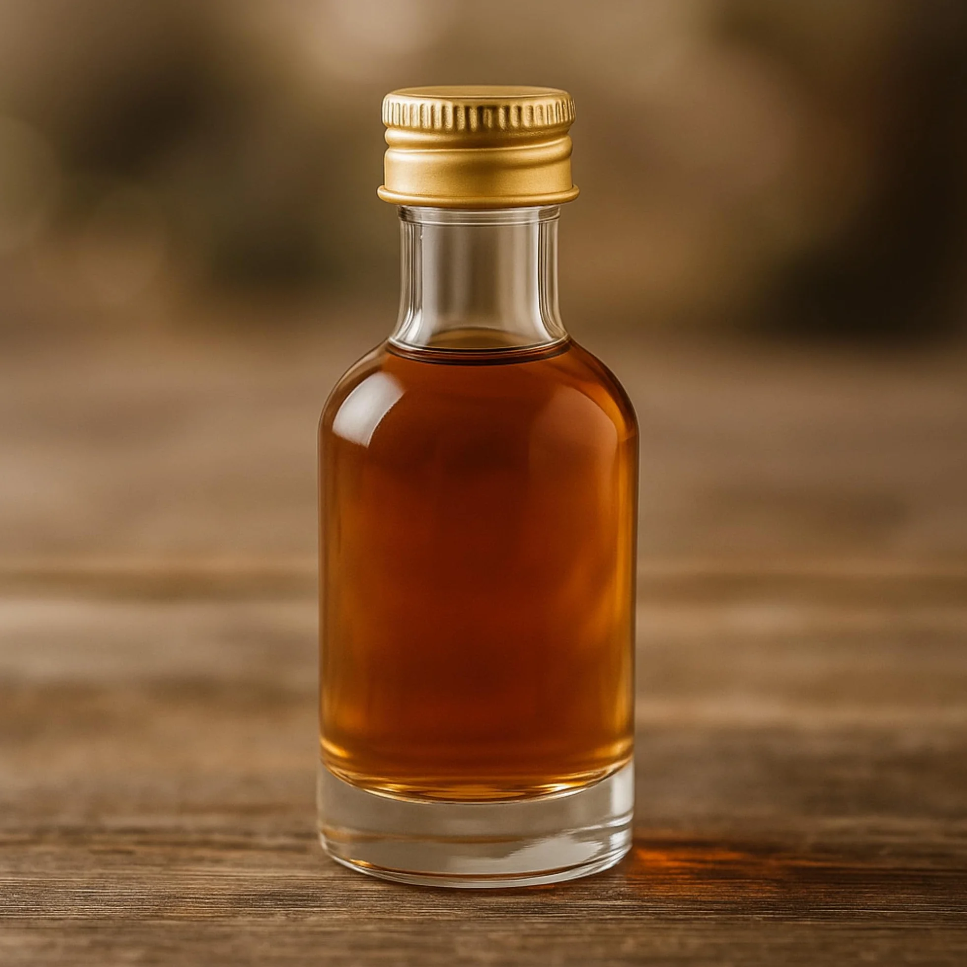Mini bouteilles en verre 50 ml lot de 60 avec bouchon à vis doré fond épais goulot étroit