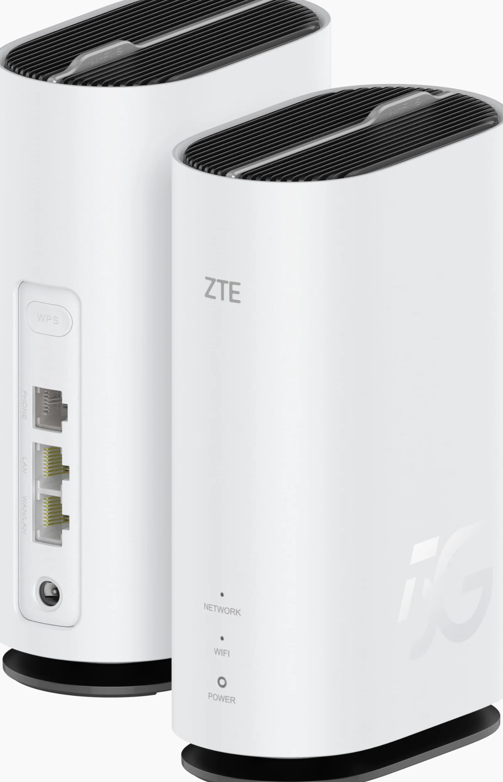 ZTE G5C Routeur 5G SIM WiFi 6 AX1800 Bi-Bande | 32 Appareils, Débloqué Toutes SIM, Ports Gigabit Ethernet