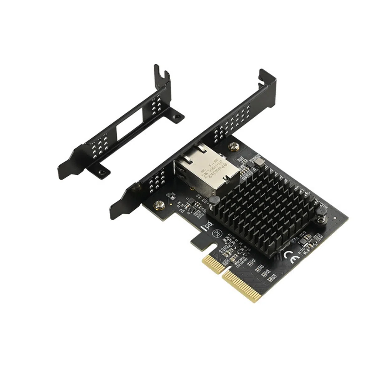 Carte réseau PCIE 10 Gbit/s Carte d'interfaces Single Port 1G/2.5Gbps/5Gbps/10Gbps Adaptateur réseau pour serveur professionnel Outil