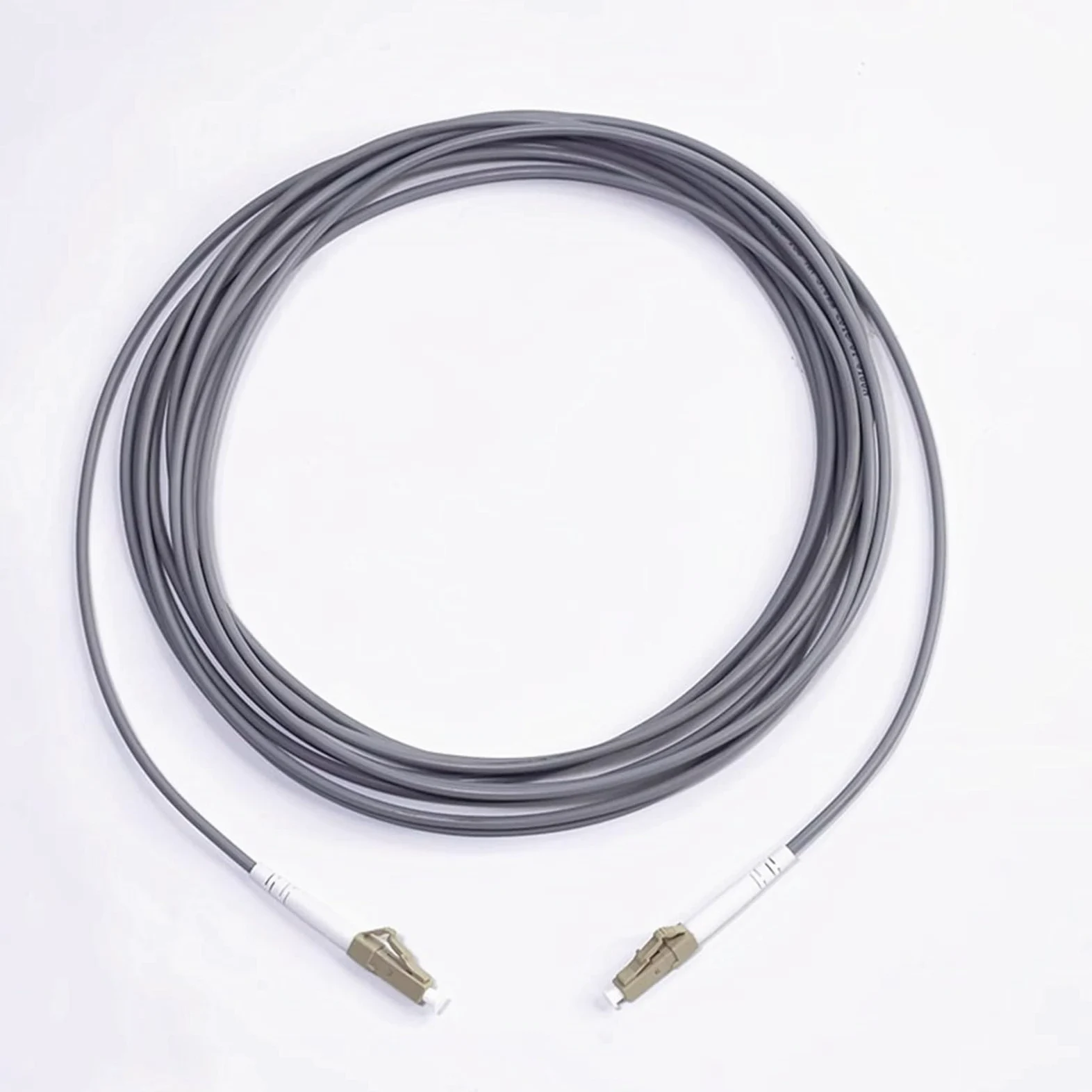 Câble à fibre optique blindé en PVC multimode OM1 62,5/125 Simplex/Duplex à 2 cœurs - Connecteurs LC FC-SC-ST - 10 m à 50 m (SC 2 fils, 20 m)