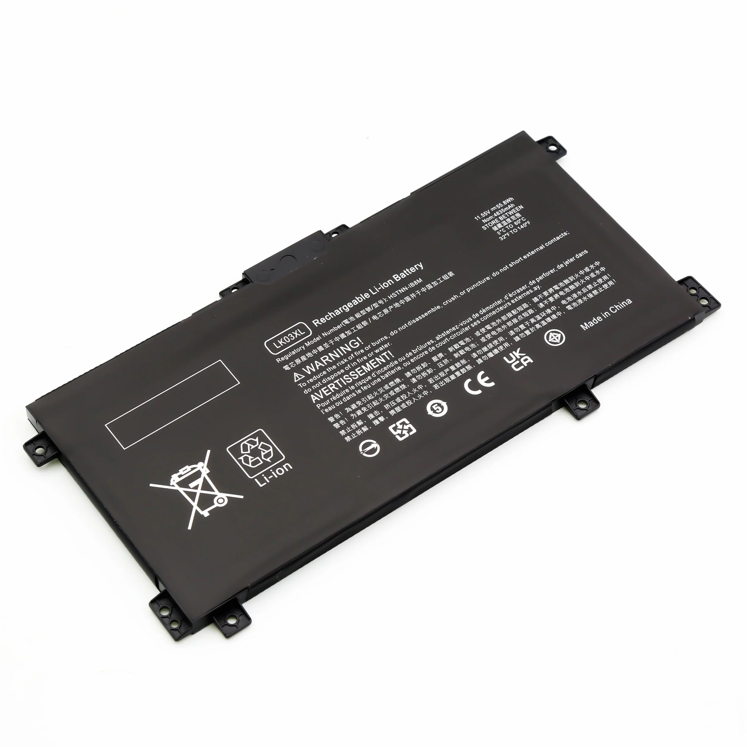 BLESYS Batterie pour HP Envy X360 17-ce1002nf 15-cn0004nf 15-cn0009nf 15-bp120nf 17-bw0xxx 15-cn0xxx 17-ce0xxx