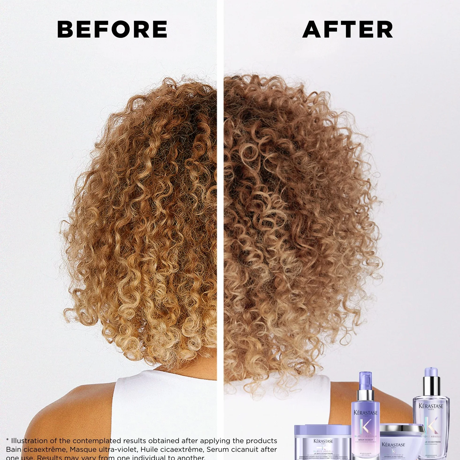 KÉRASTASE Blond Absolu Cicaplasme Sérum Capillaire Thermo-Protecteur Cheveux Blonds Décolorés 150 ml