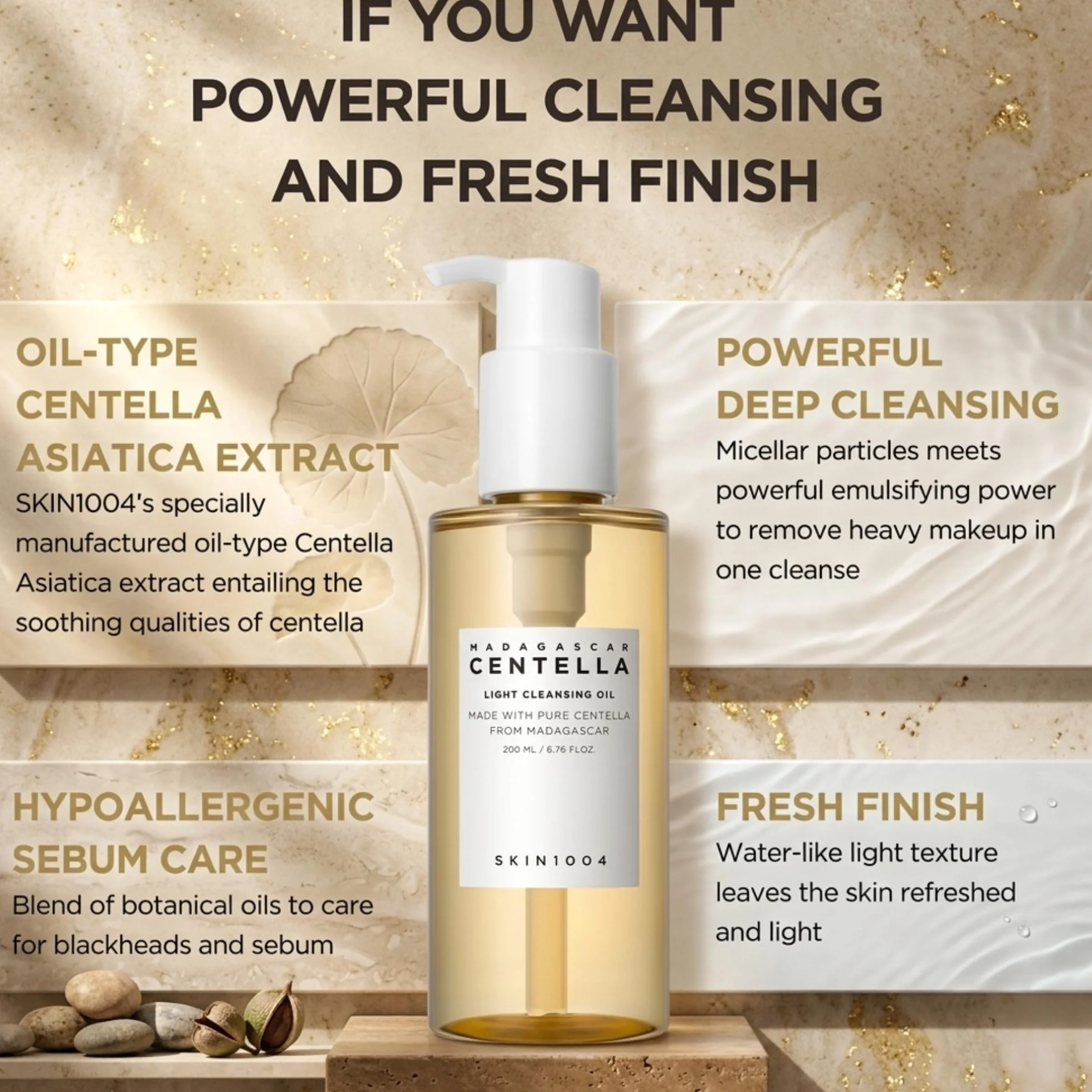 SKIN1004 Madagascar Centella Double Nettoyage Huile Démaquillante 200 ml Mousse Nettoyante 125 ml Routine Coréenne Peaux Sensibles