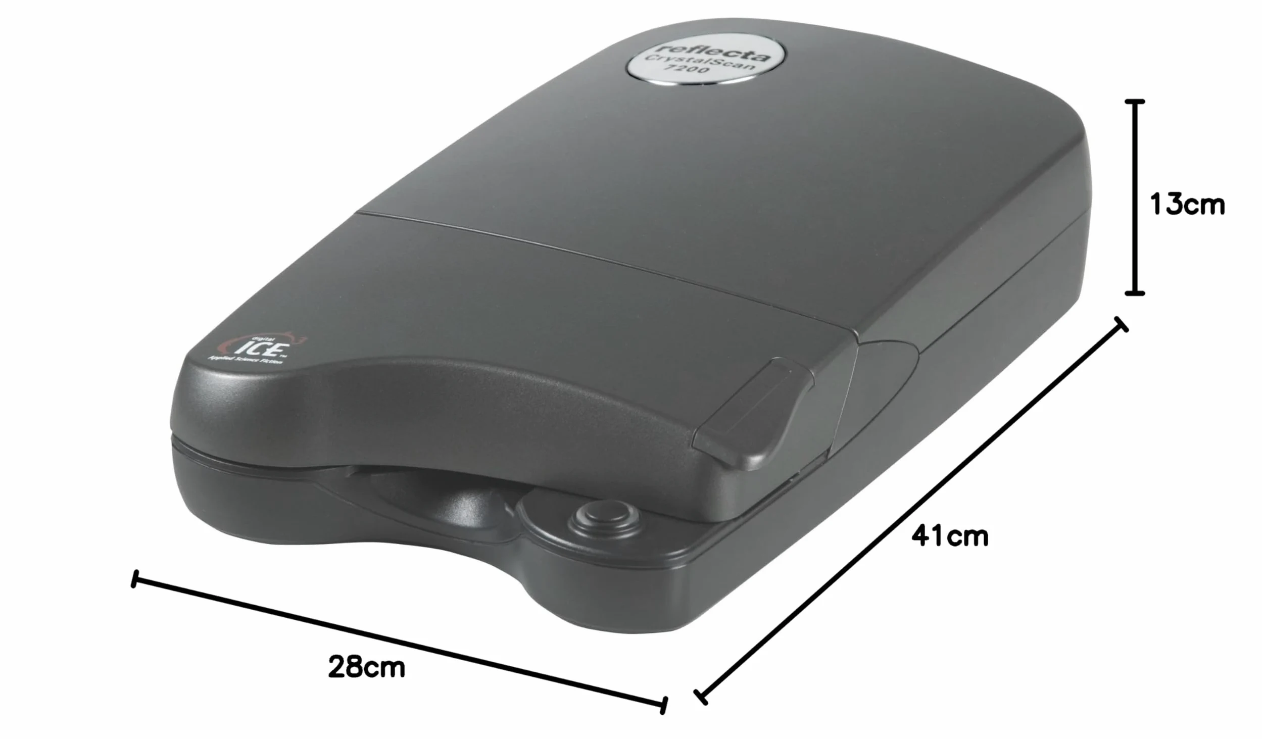 REFLECTA Scanner de flim Crystal Scan 7200 + Ice pour Diapositives/négati