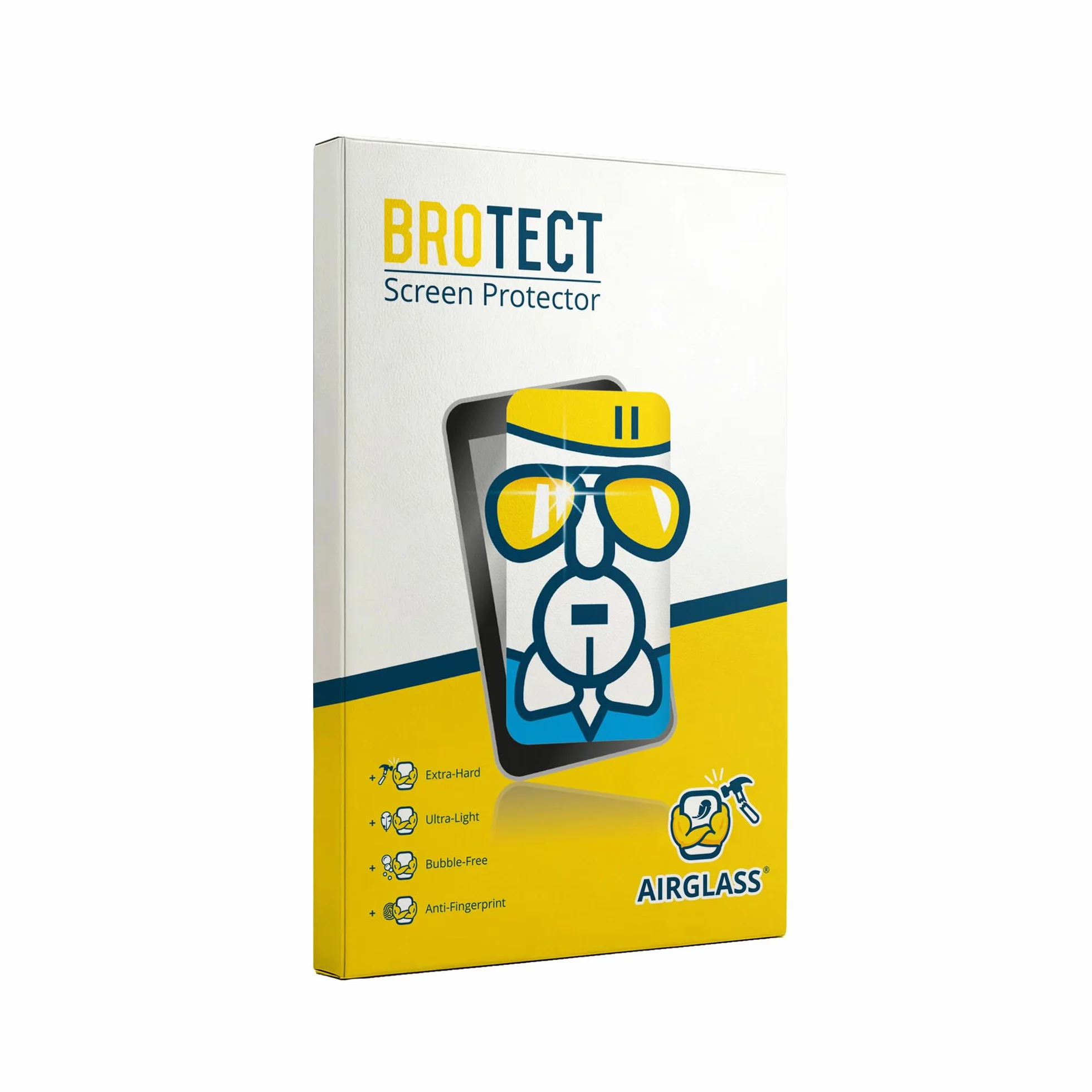 brotect 19" Protection Écran Verre pour PC à écran tactile 19,0 pouces 48.3 cm 410.9 mm x 257 mm 16:10 Anti-Rayures Transparent