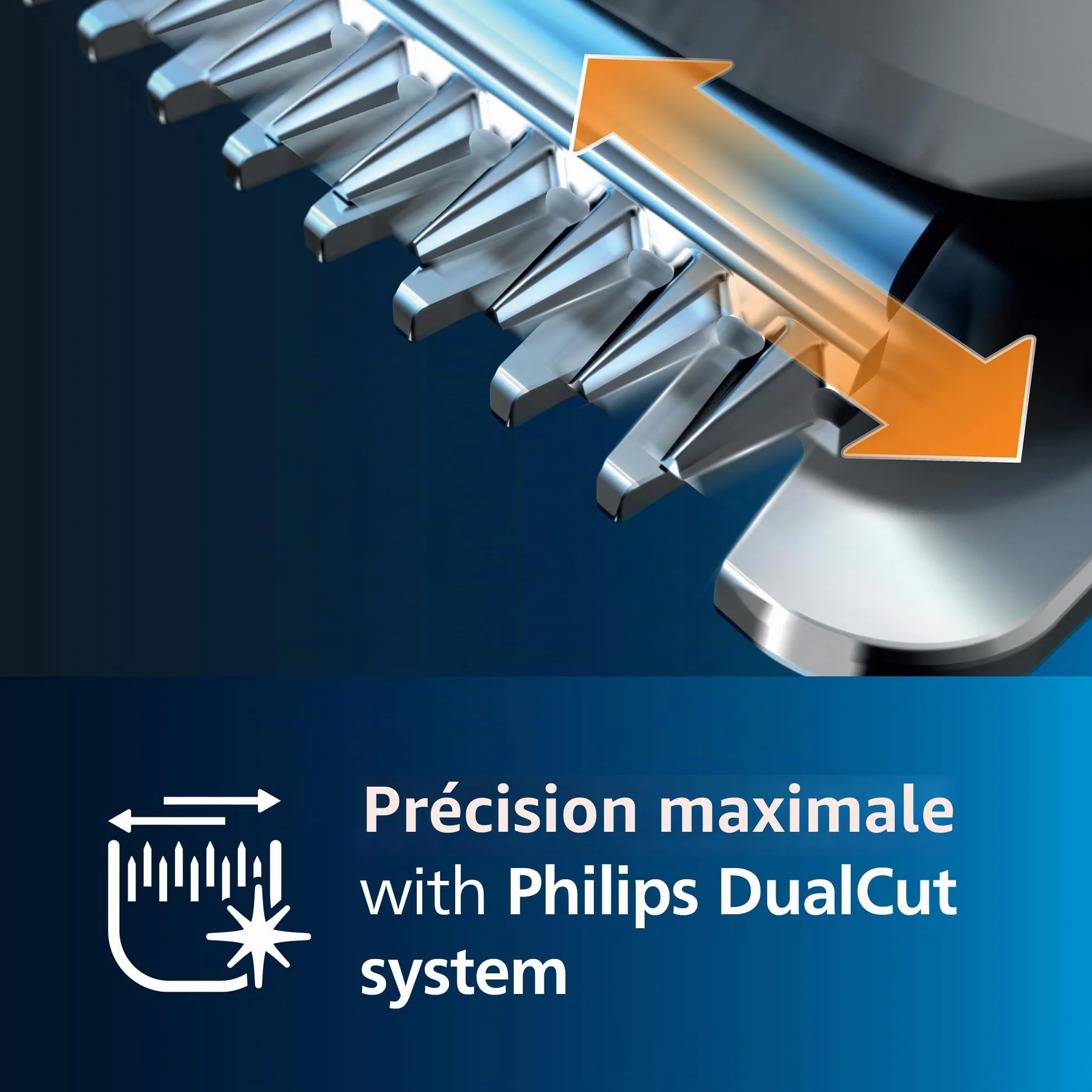 Philips Série 3000 Tondeuse à Cheveux Lavable HC3530/15 Trim-n-Flow