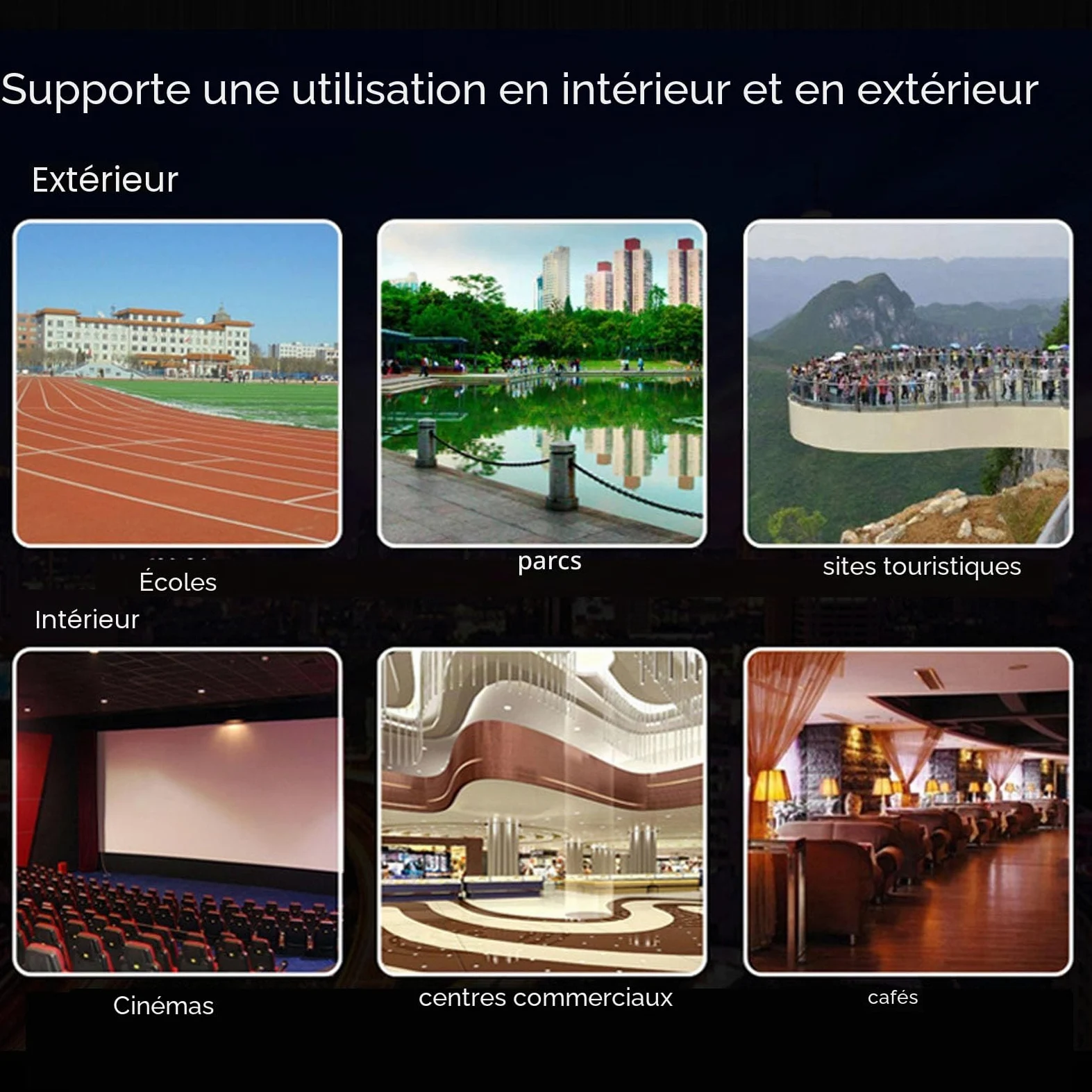 Routeur WiFi 4G LTE Extérieur POE avec Emplacement Carte SIM et Modem 300 Mbps, 2 Antennes 5 dBi, Mobile WiFi