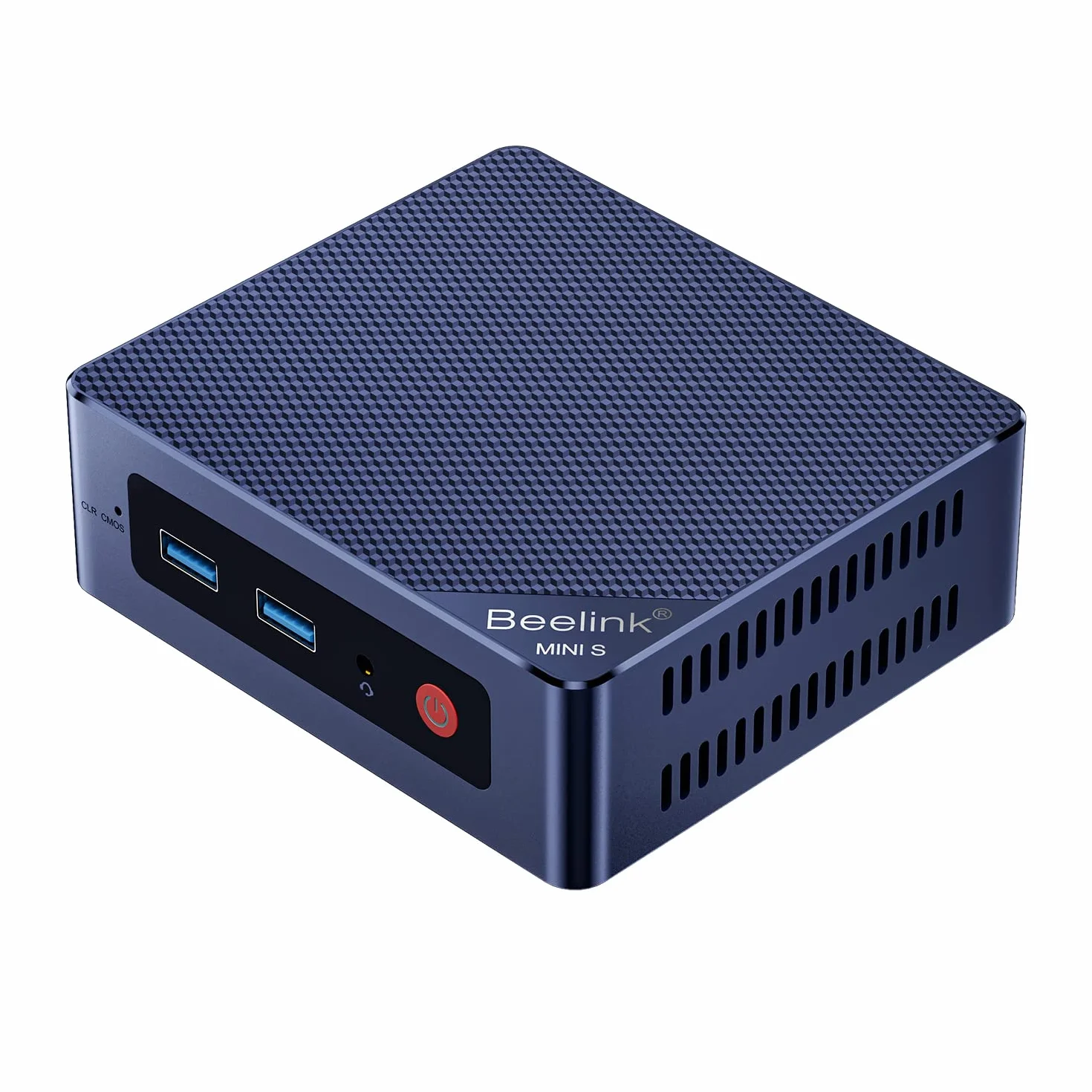 Beelink Mini PC, Mini S12 Intel 12th Alder Lake-N N95 (4C/4T, jusqu'à 3,4GHz), 12Go LPDDR5 RAM 512Go M.2 2280 SSD, Mini Ordinateur de Bureau 4K Dual HDMI/WiFi5/BT4.2/2.5G LAN pour la Maison/Bureau