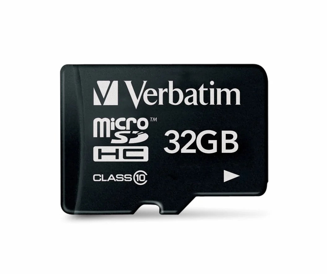Verbatim Carte mémoire microSDHC Premium 32 Go Noire Full HD Video Capture
