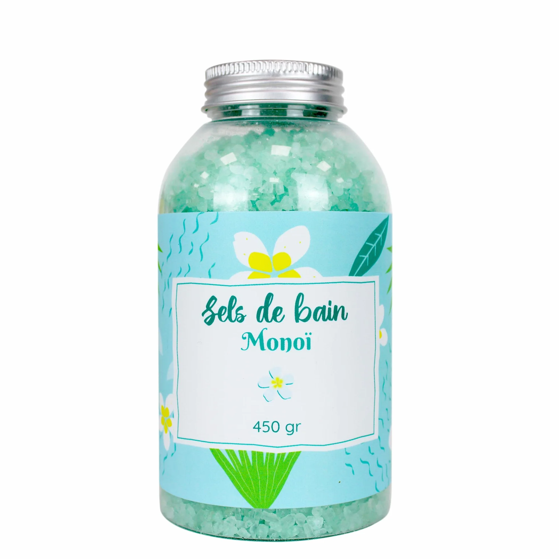 Sels de Bain Monoï 450g Relaxant Muscle Naturel Spa à la Maison