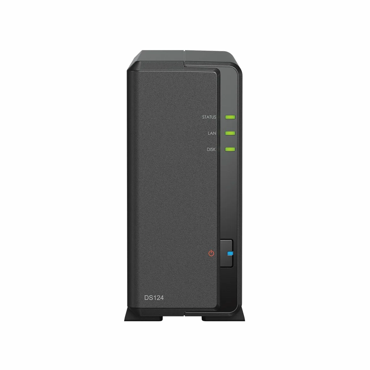 DS124 Boîtier NAS 1 DD 3.5p/2.5p 1.7GHz QuadCore 1Go LAN 1GbE USB3.2