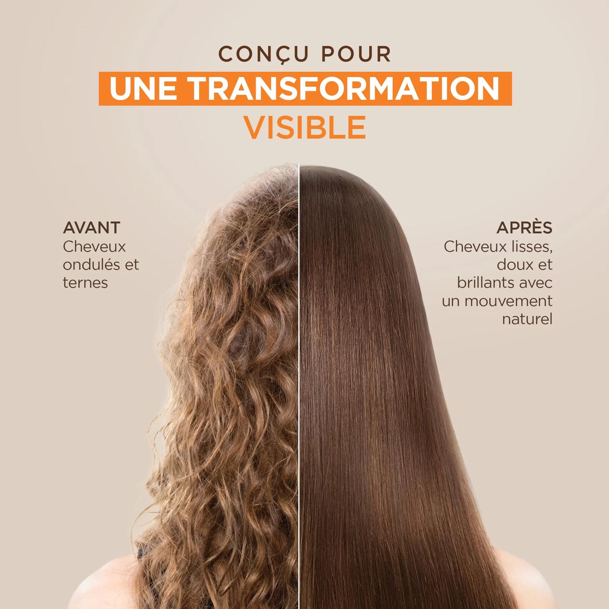 KATIVA Kit lissage brésilien kératine végétale sans formol traitement professionnel à la maison jusqu'à 12 semaines