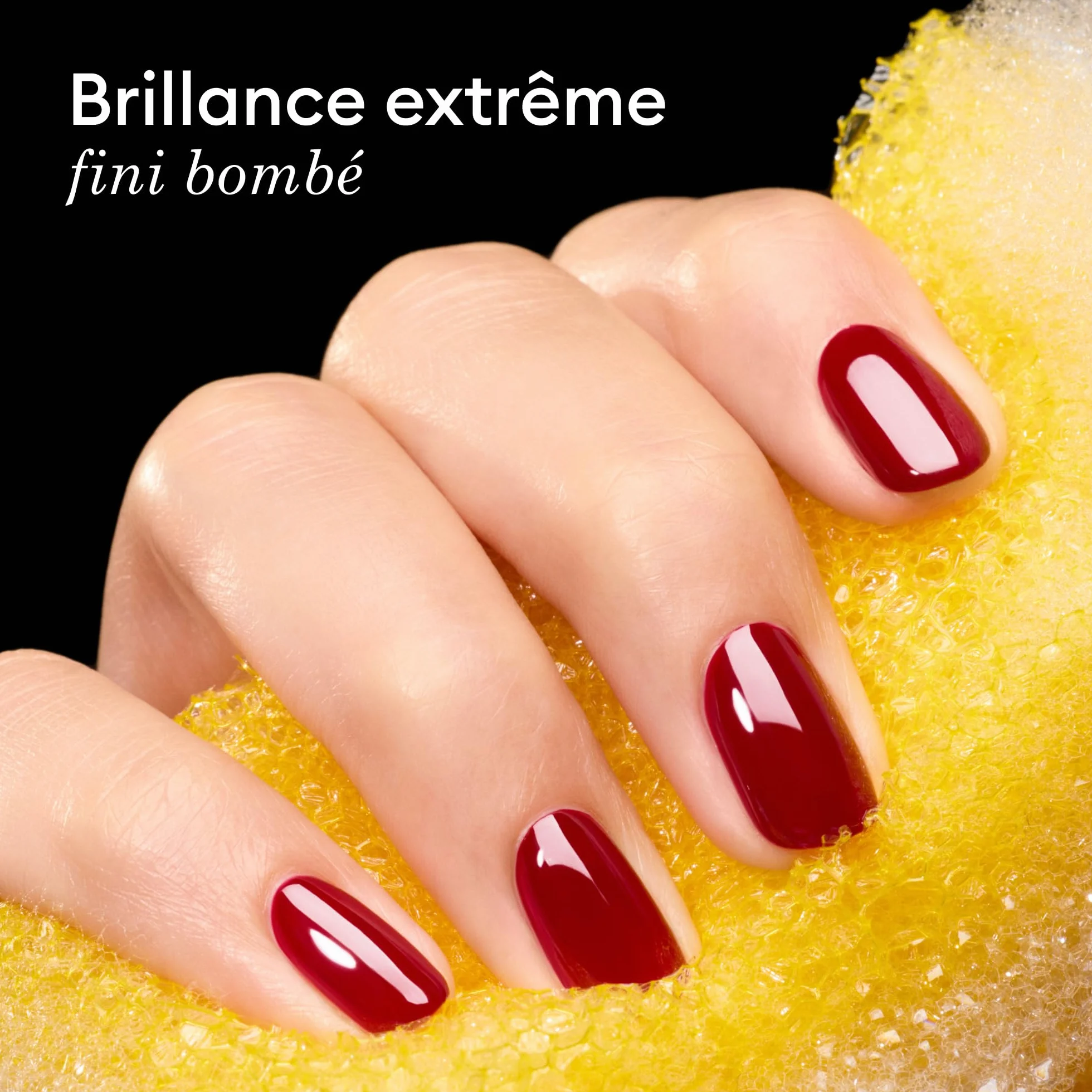 Manucurist Top Coat Gel Semi Permanent Xtrem Flash™ Longue Durée sans TPO UV Vegan Nail Polish