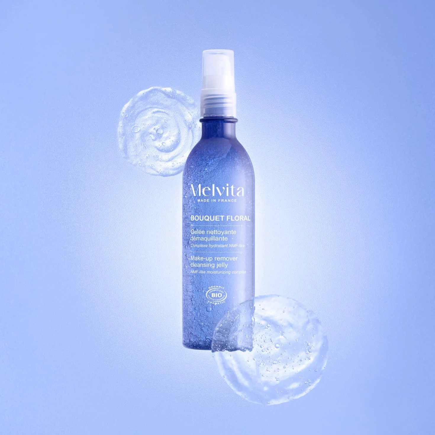Melvita Gelée Démaquillante Douceur Bouquet Floral Texture Fondante 200 ml