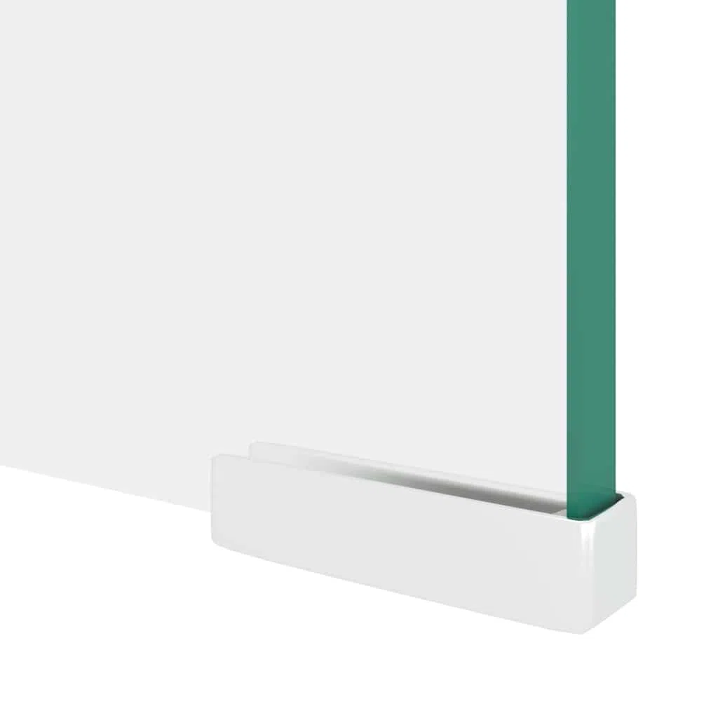 Leasha Rehausseur Écran PC Bureau, Réhausseur d'Écran Support de Moniteur 120x30x13 cm verre transparent