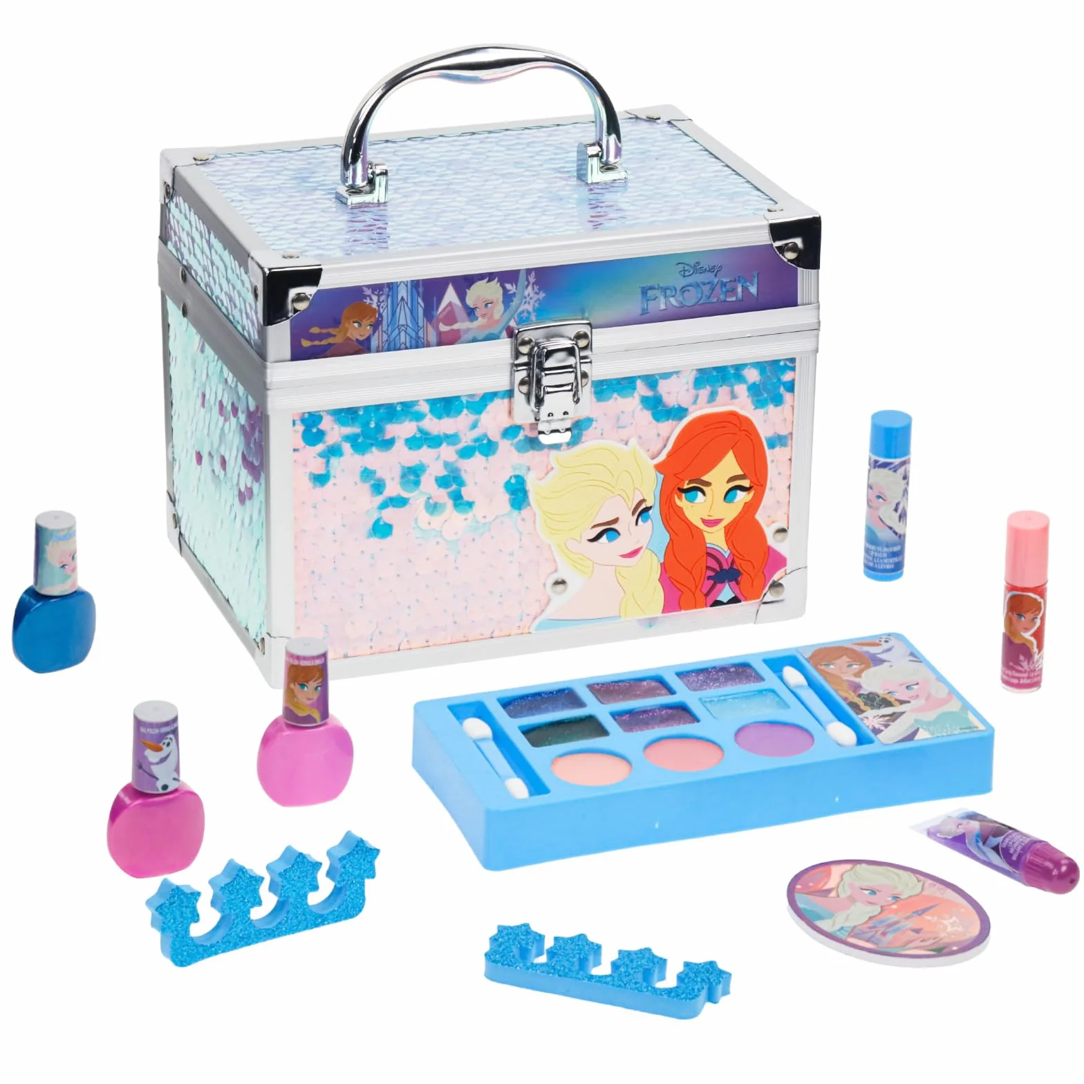 Frozen Coffret Maquillage Enfant Gloss & Vernis Valise Beauté