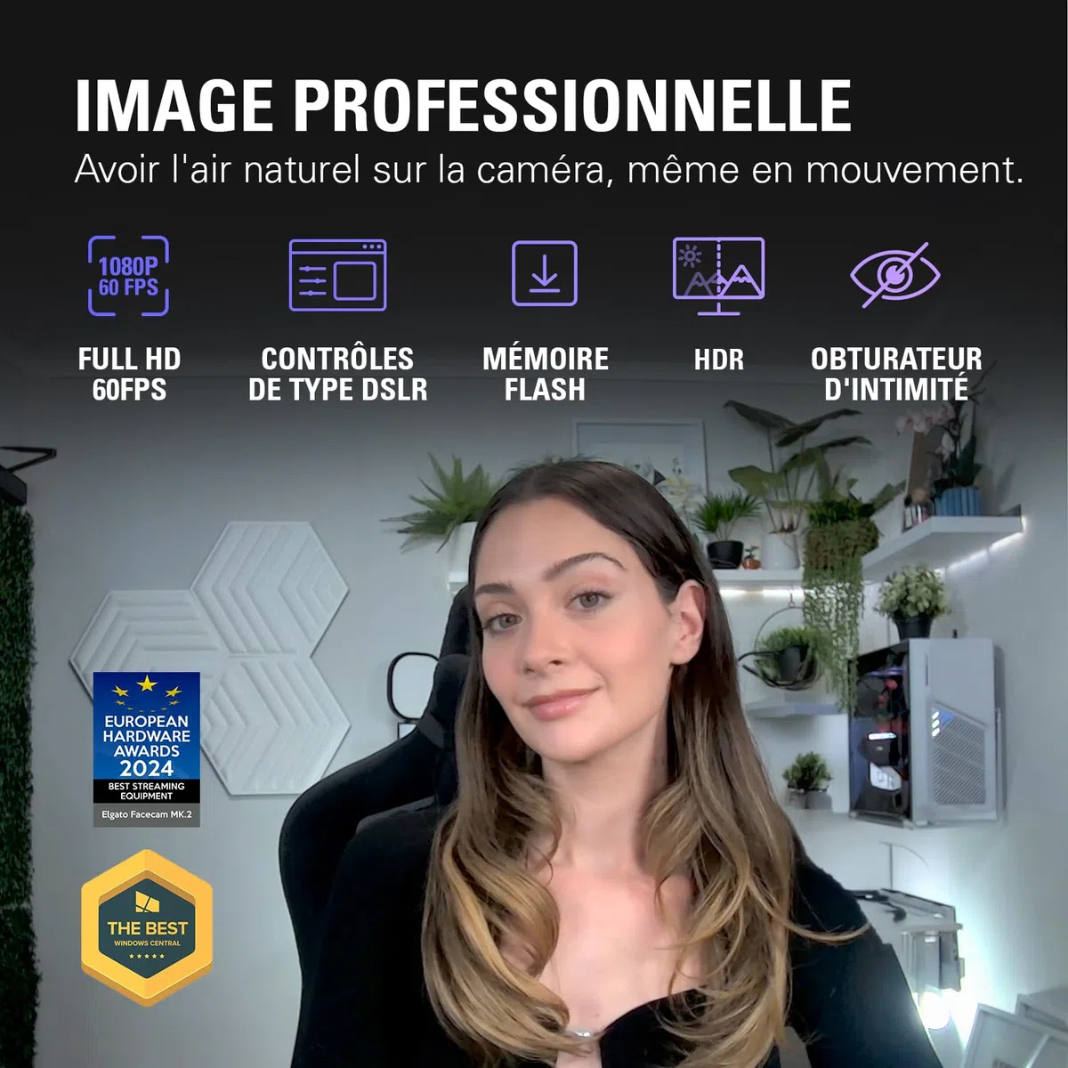 Elgato Facecam MK.2 – Webcam Full HD