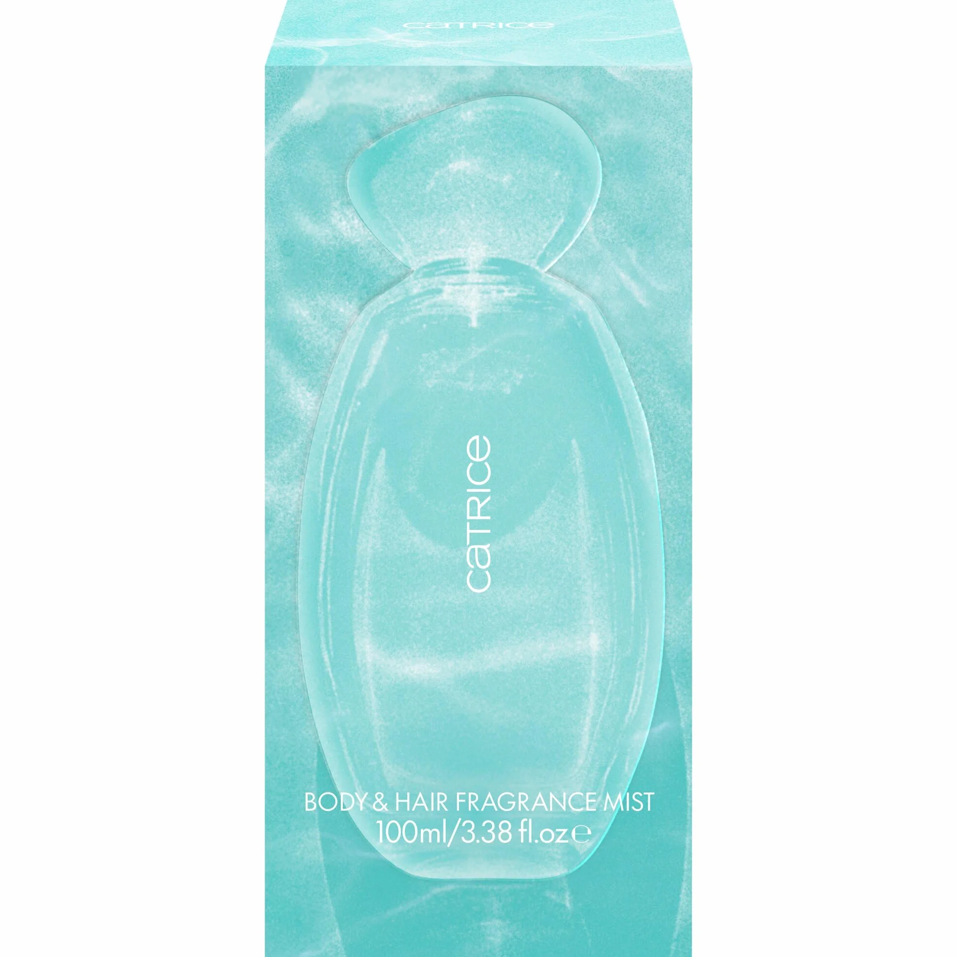 Catrice UNDERWATER SECRETS Body & Hair Fragrance Mist 100ml spray rafraîchissant translucide