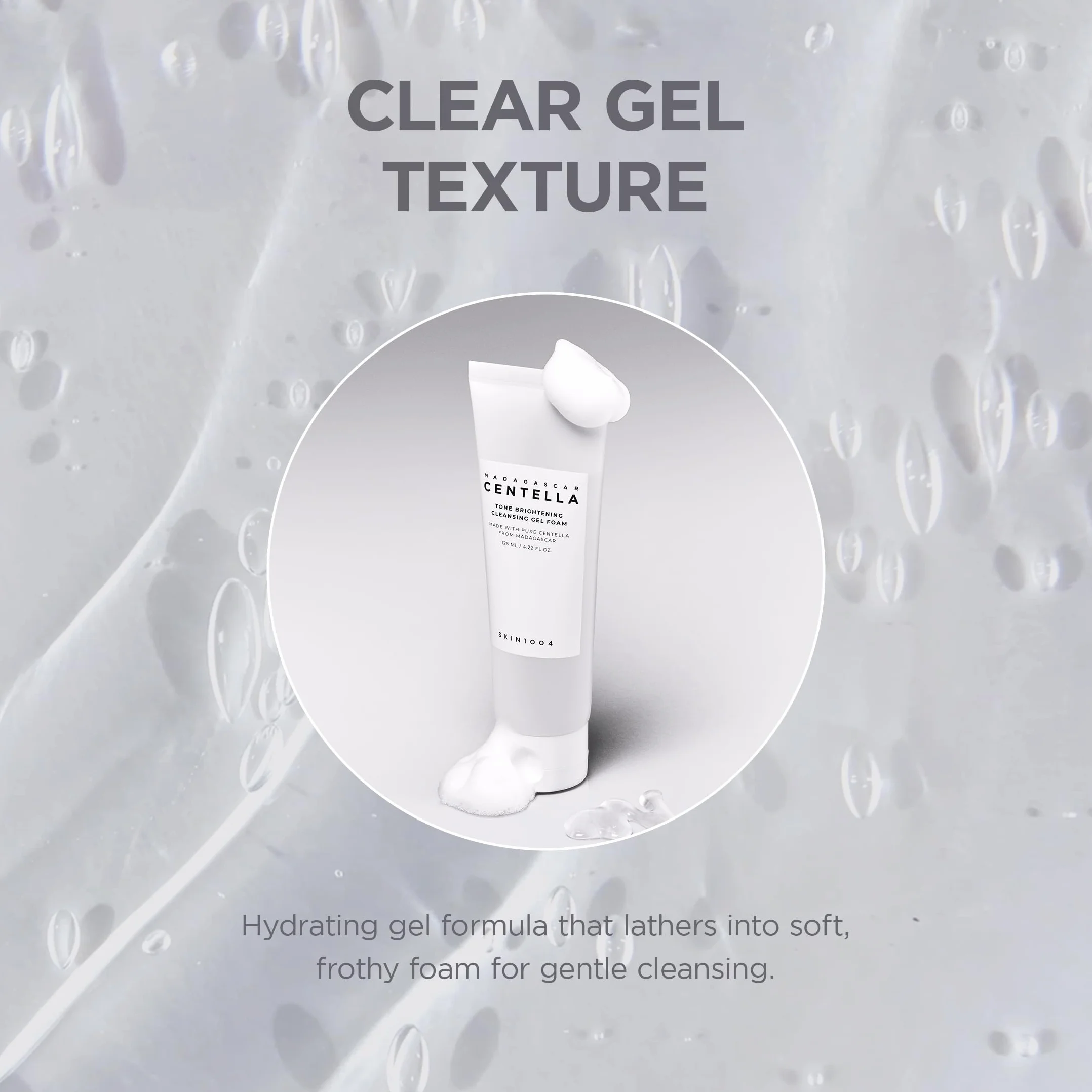 SKIN1004 Madagascar Centella Tone Brightening Cleansing Gel Foam