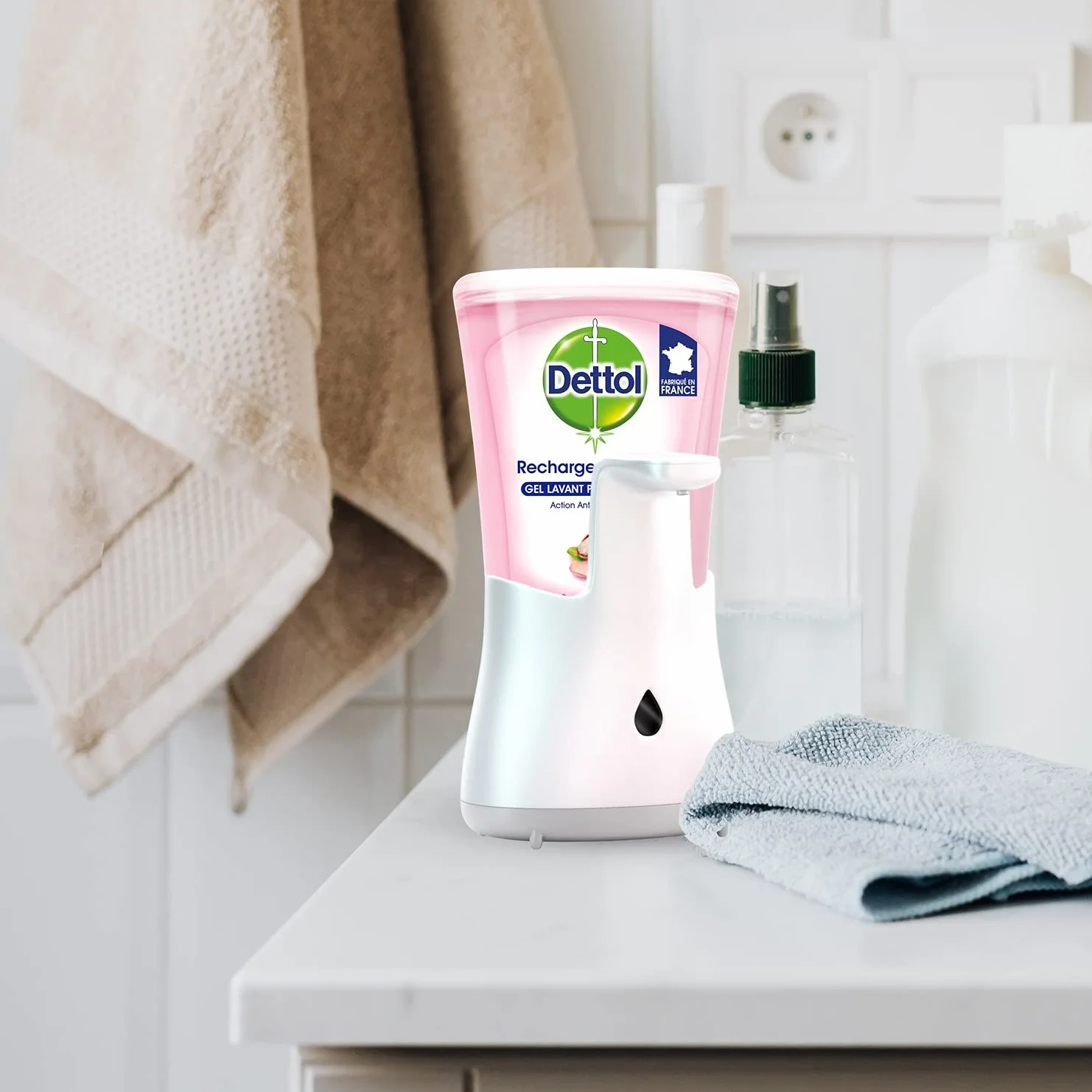 Dettol No Touch recharge Eau de Rose et Beurre de Karité 250 ml 3x250ml