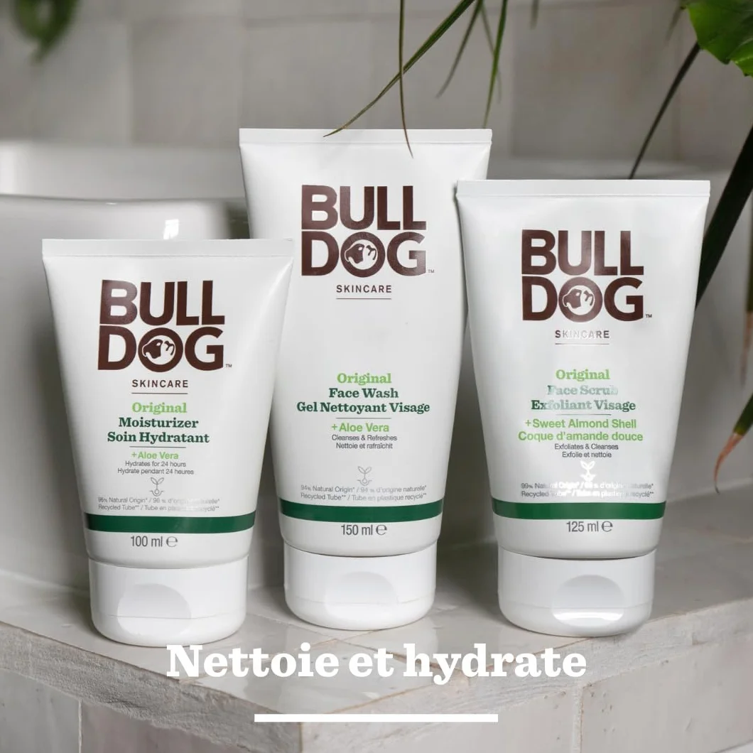 Bulldog Skincare Original Nettoyant visage pour hommes 150 ml