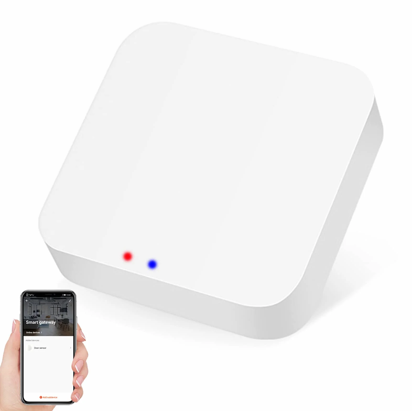 Zigbee Hub WiFi Bluetooth Dual Mode Gateway Tuya Smart Home Bridge Wireless Control Intelligent Gateway