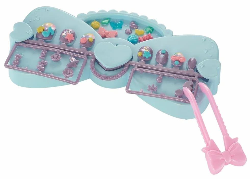 Aquabeads Nail Studio Kit de Manucure Licorne - Loisir créatif Enfants 4 Ans+ - 35051