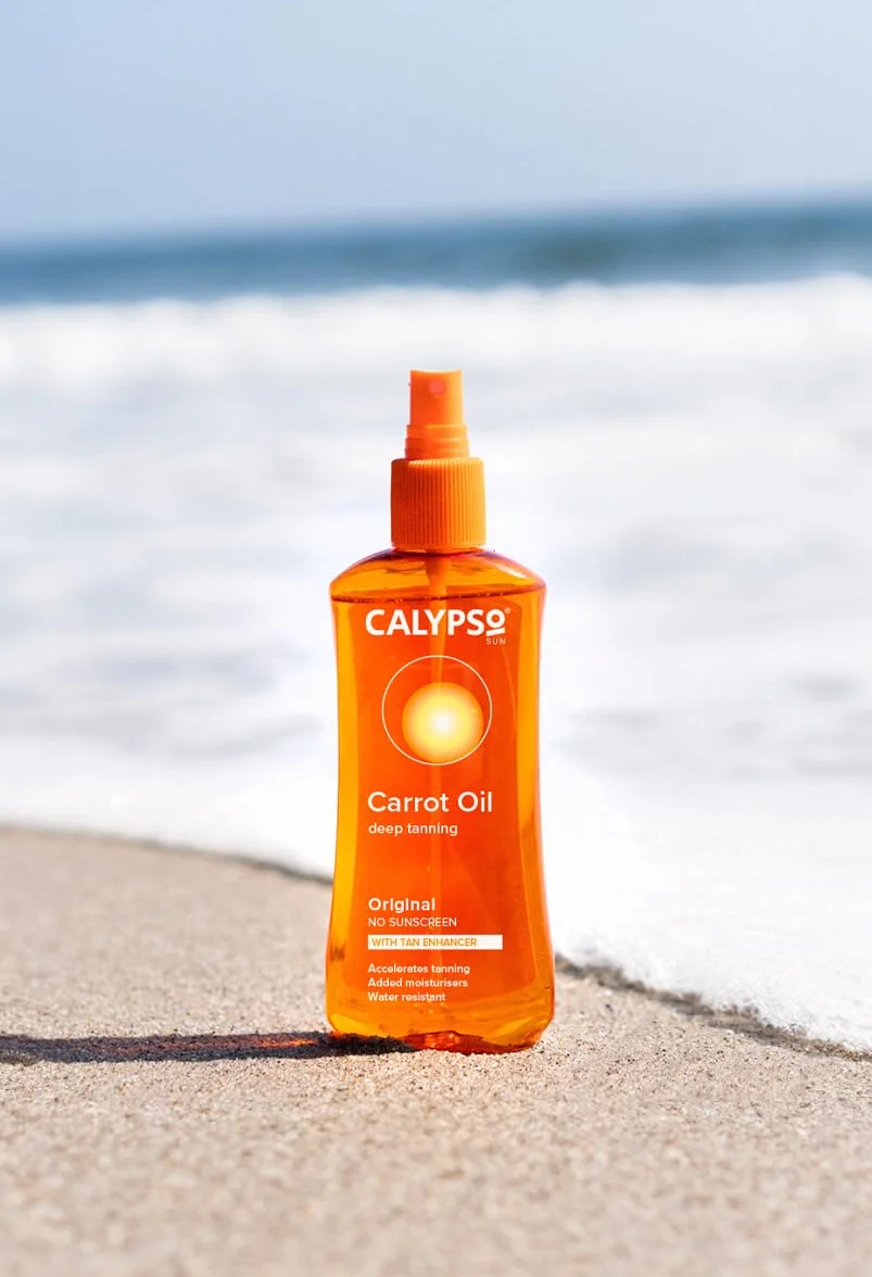 Calypso Huile de carotte originale Sans SPF Accélère le bronzage 200 ml