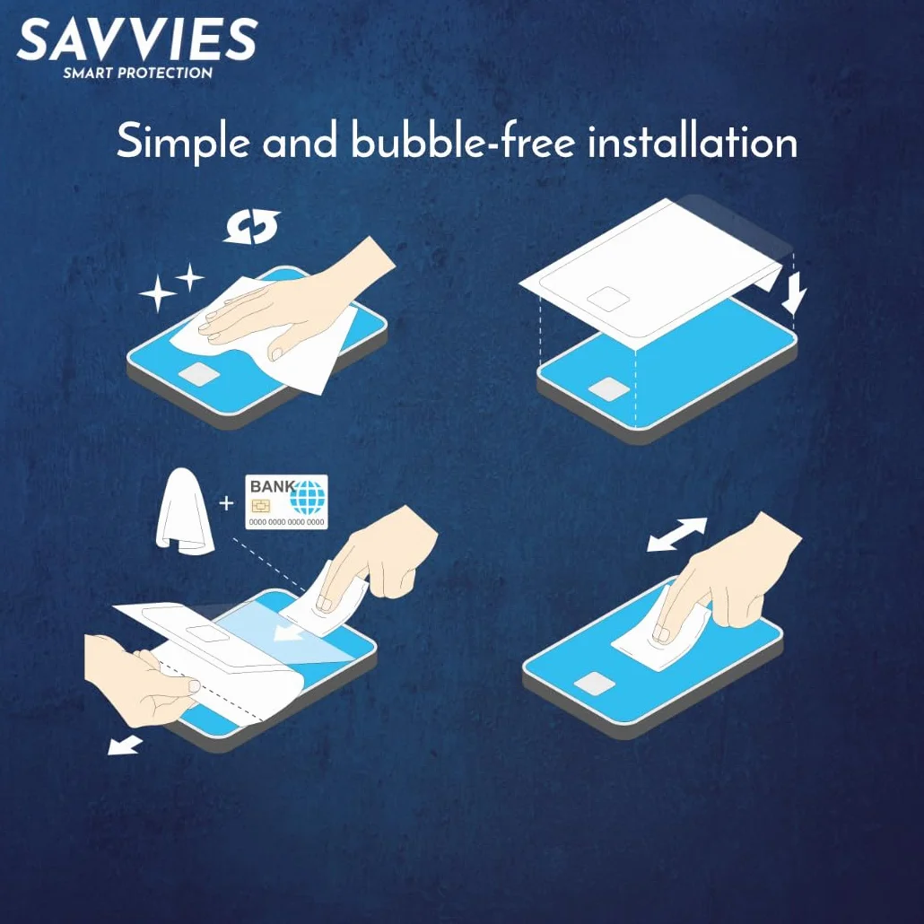 Savvies Protection Ecran pour Blackview R50 R30 R30 Pro 6 Pièces Film Ultra Clair