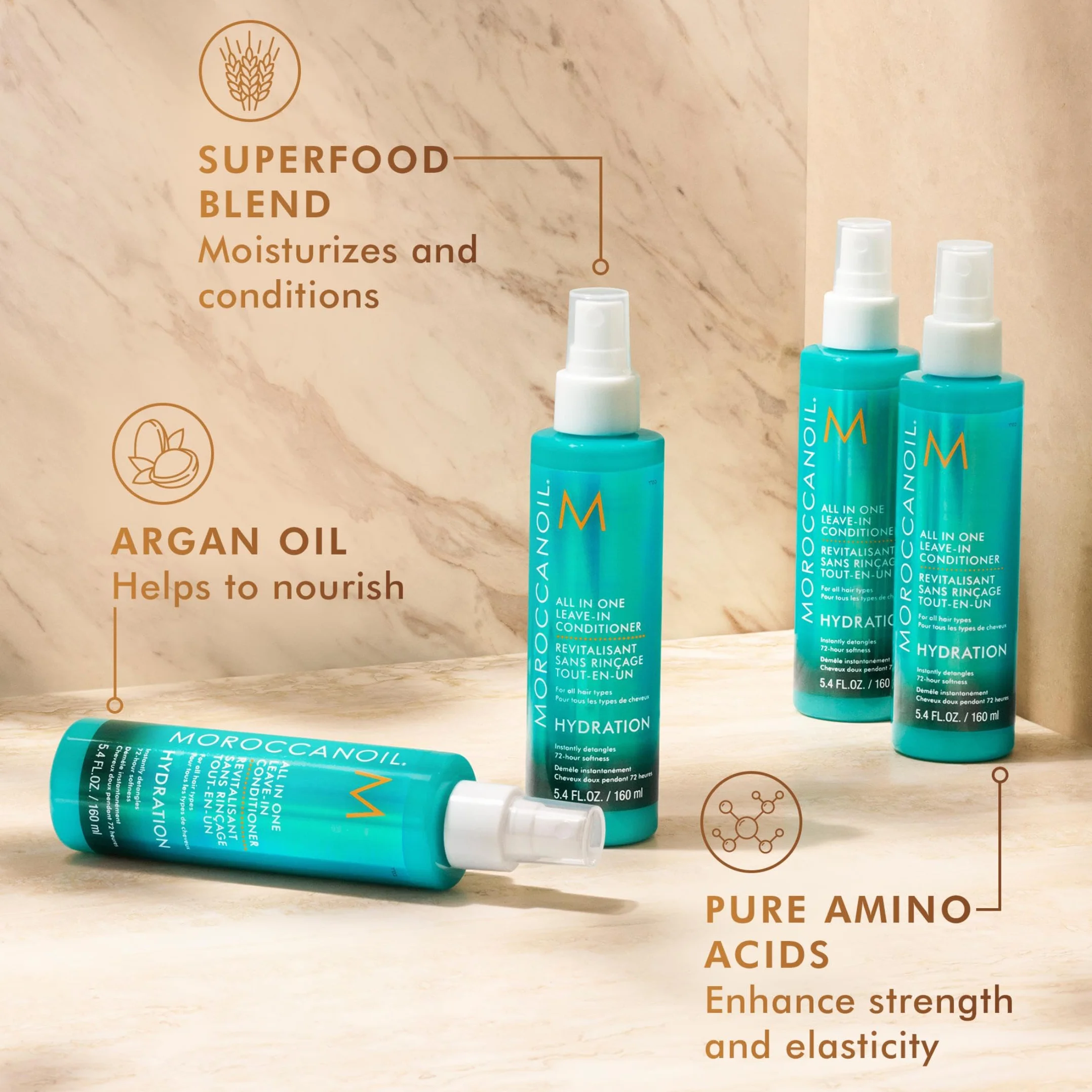 Moroccanoil Après-shampooing tout-en-un sans rinçage